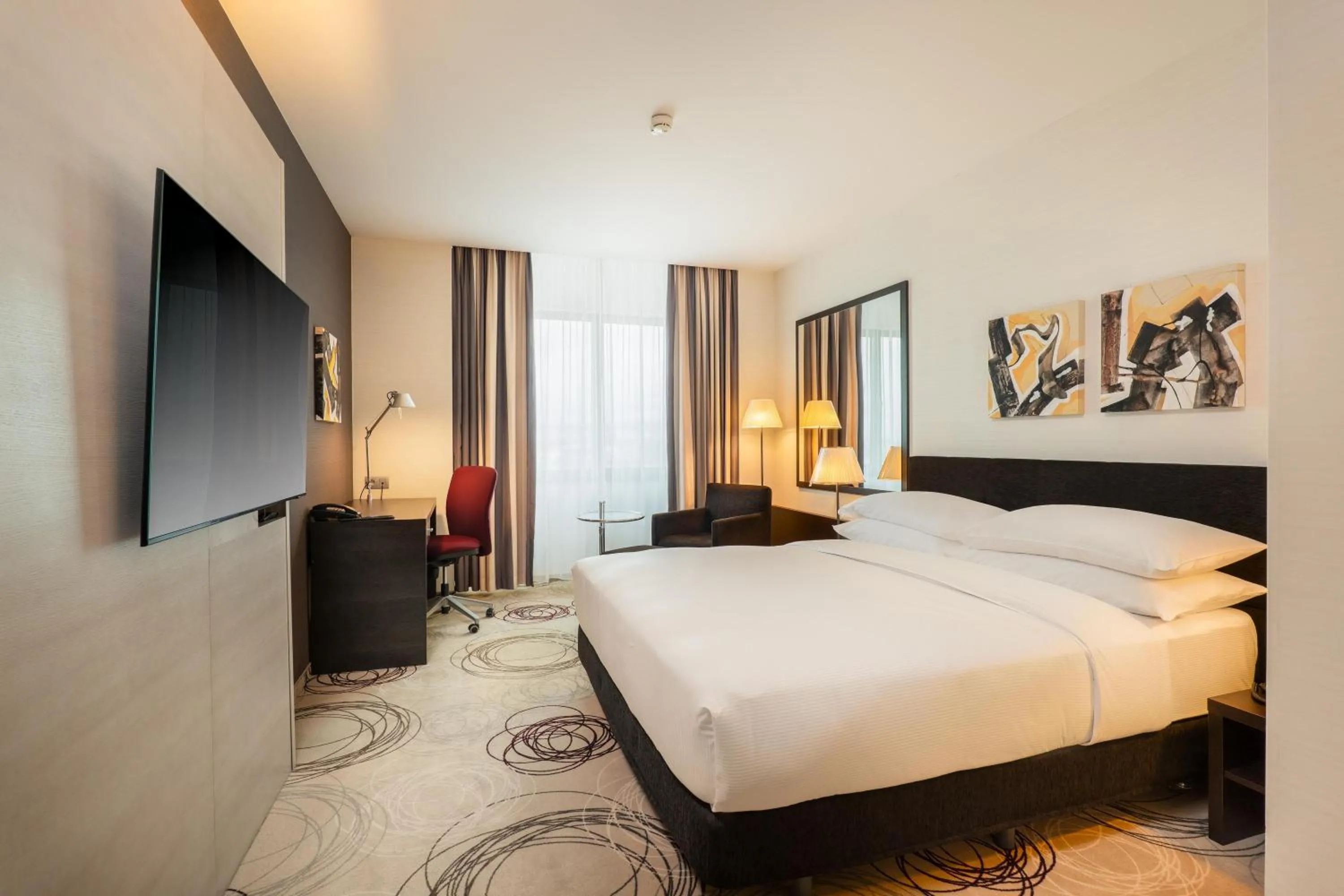 Bed in DoubleTree By Hilton Košice