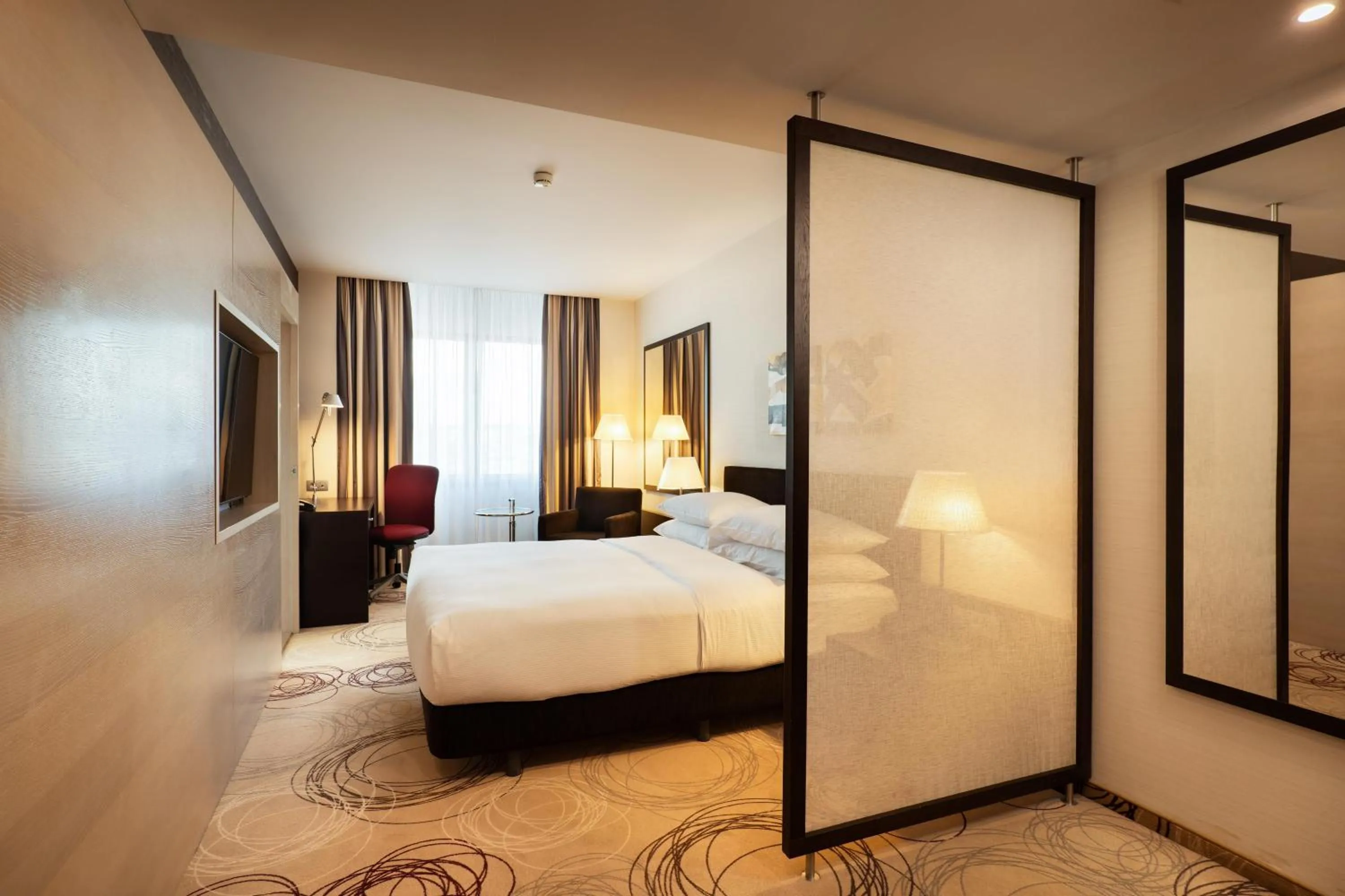 Bed in DoubleTree By Hilton Košice