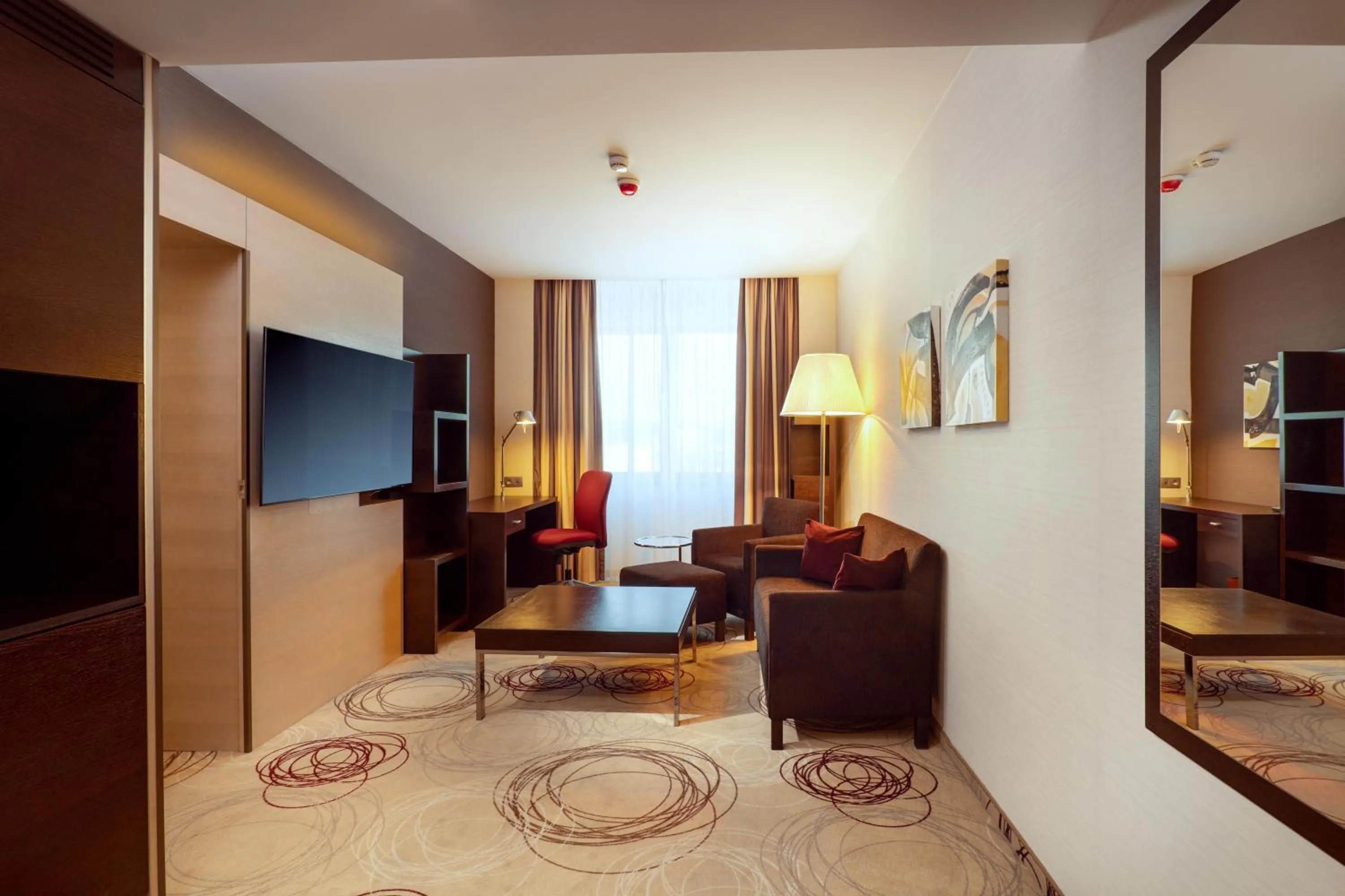 Living room in DoubleTree By Hilton Košice