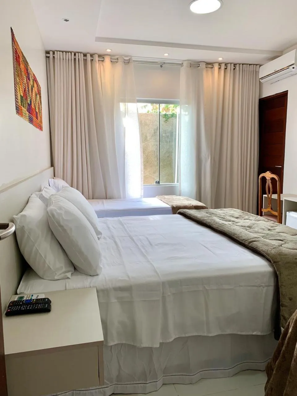 Bed in Pousada Ipioca Beach Village