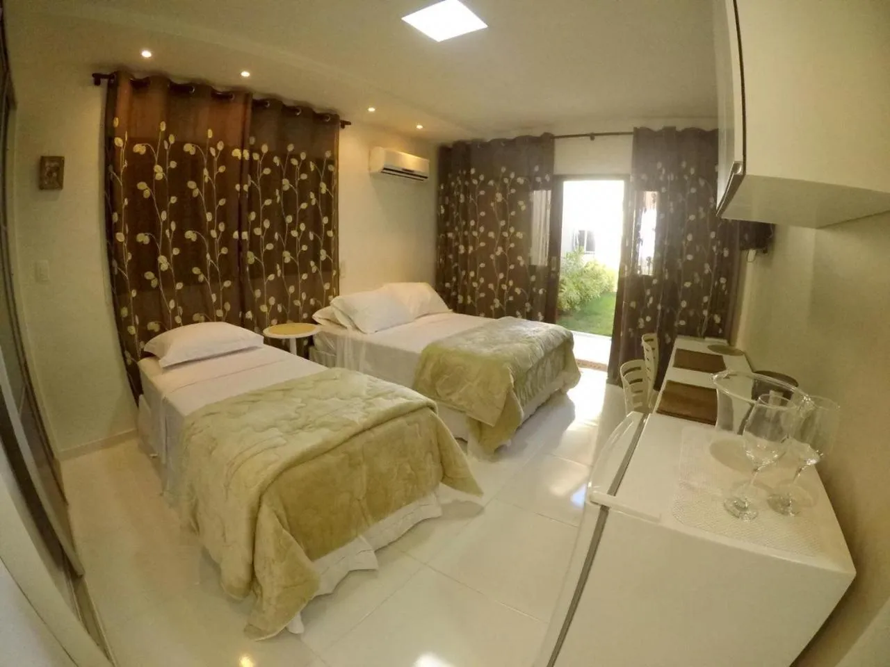 Bed in Pousada Ipioca Beach Village