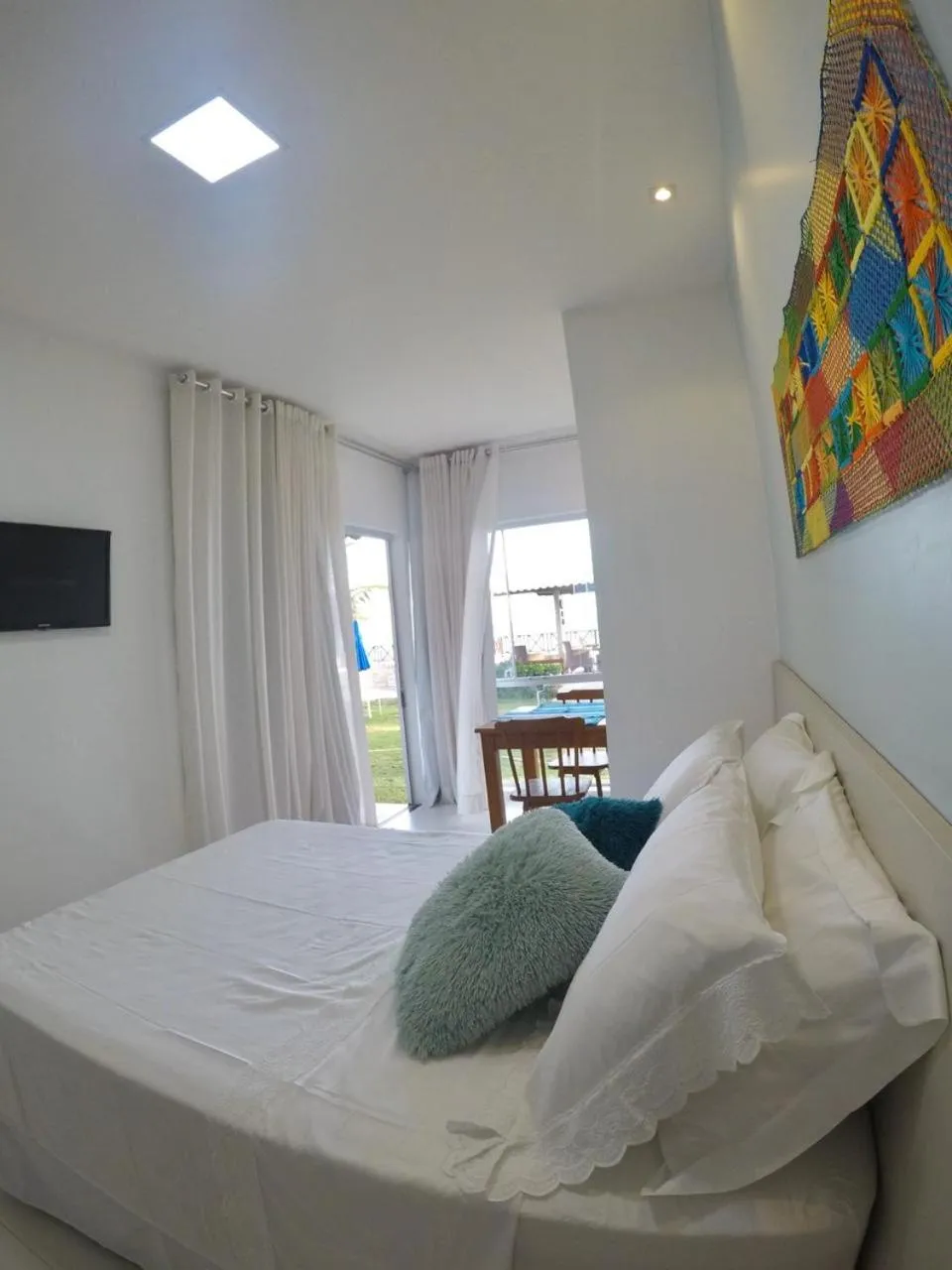 Bed in Pousada Ipioca Beach Village