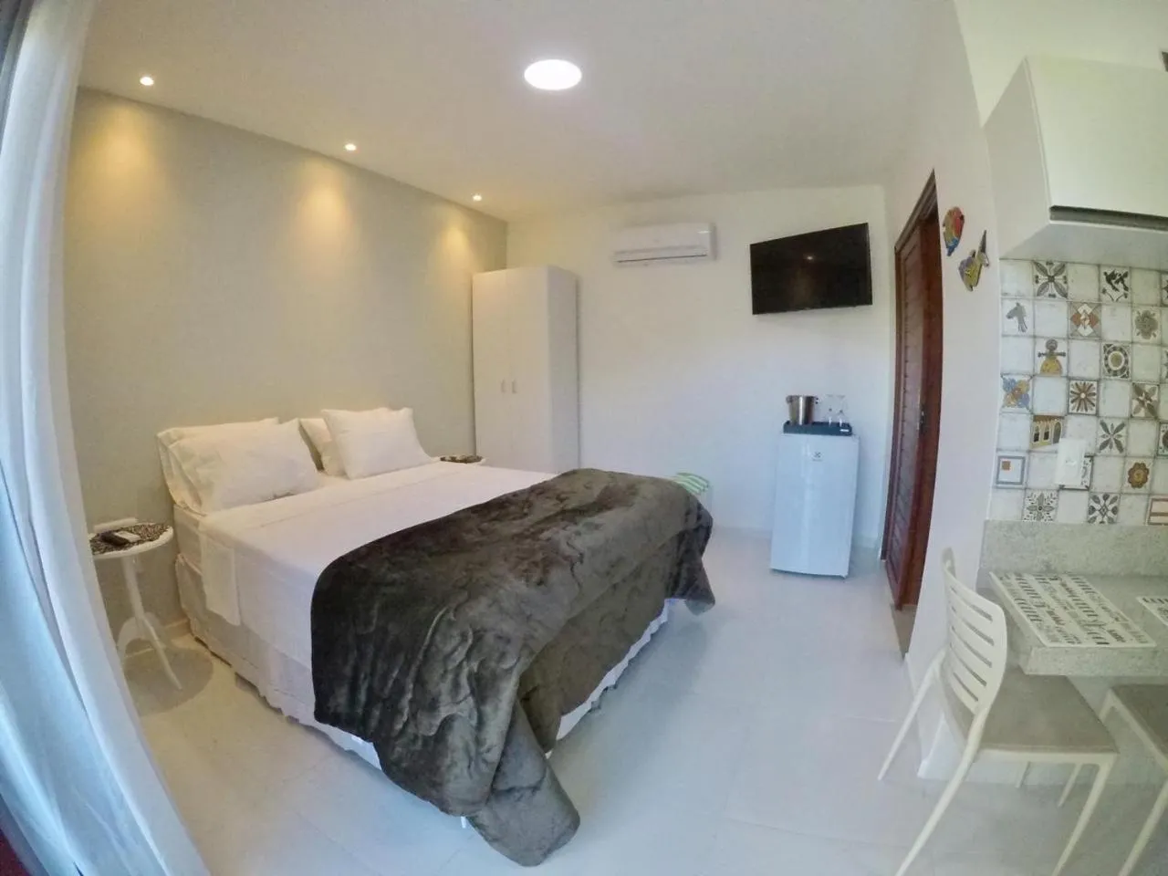 Bed in Pousada Ipioca Beach Village