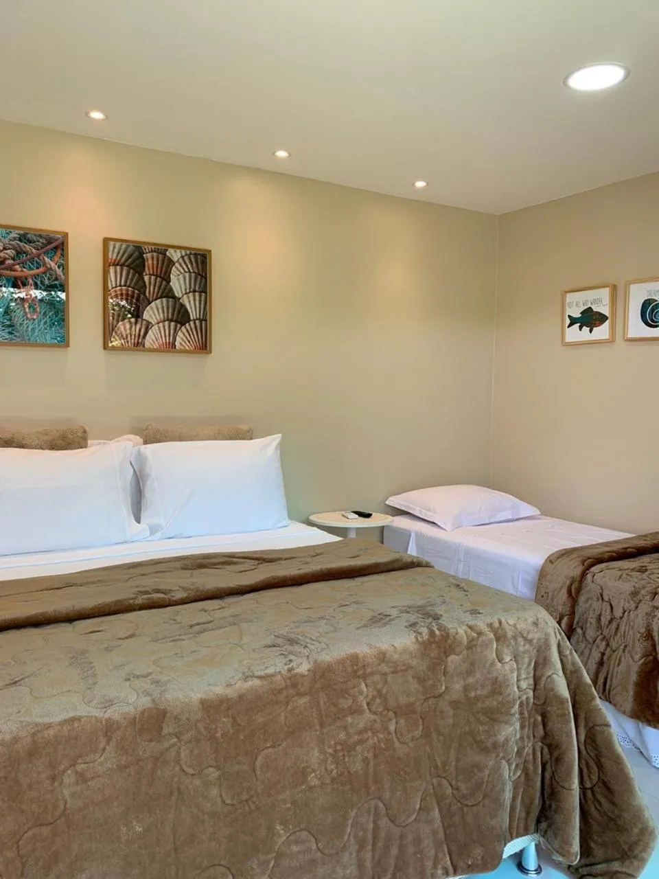 Bed in Pousada Ipioca Beach Village