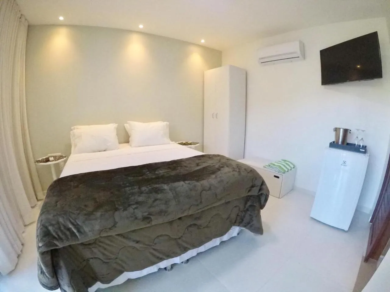 Bed in Pousada Ipioca Beach Village