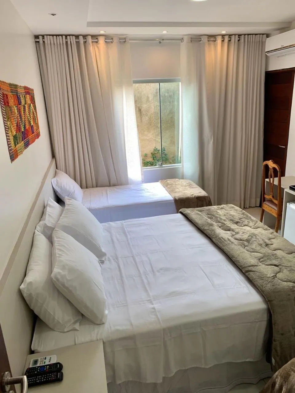 Bed in Pousada Ipioca Beach Village