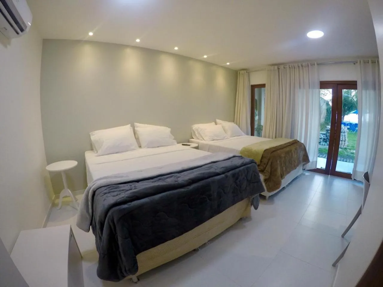 Bed in Pousada Ipioca Beach Village