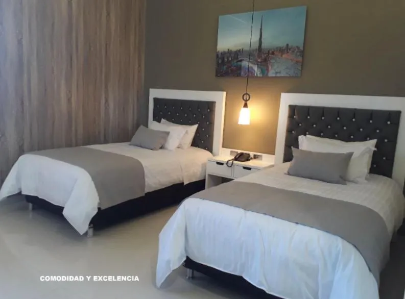 Bed in Hotel American Visa Cali