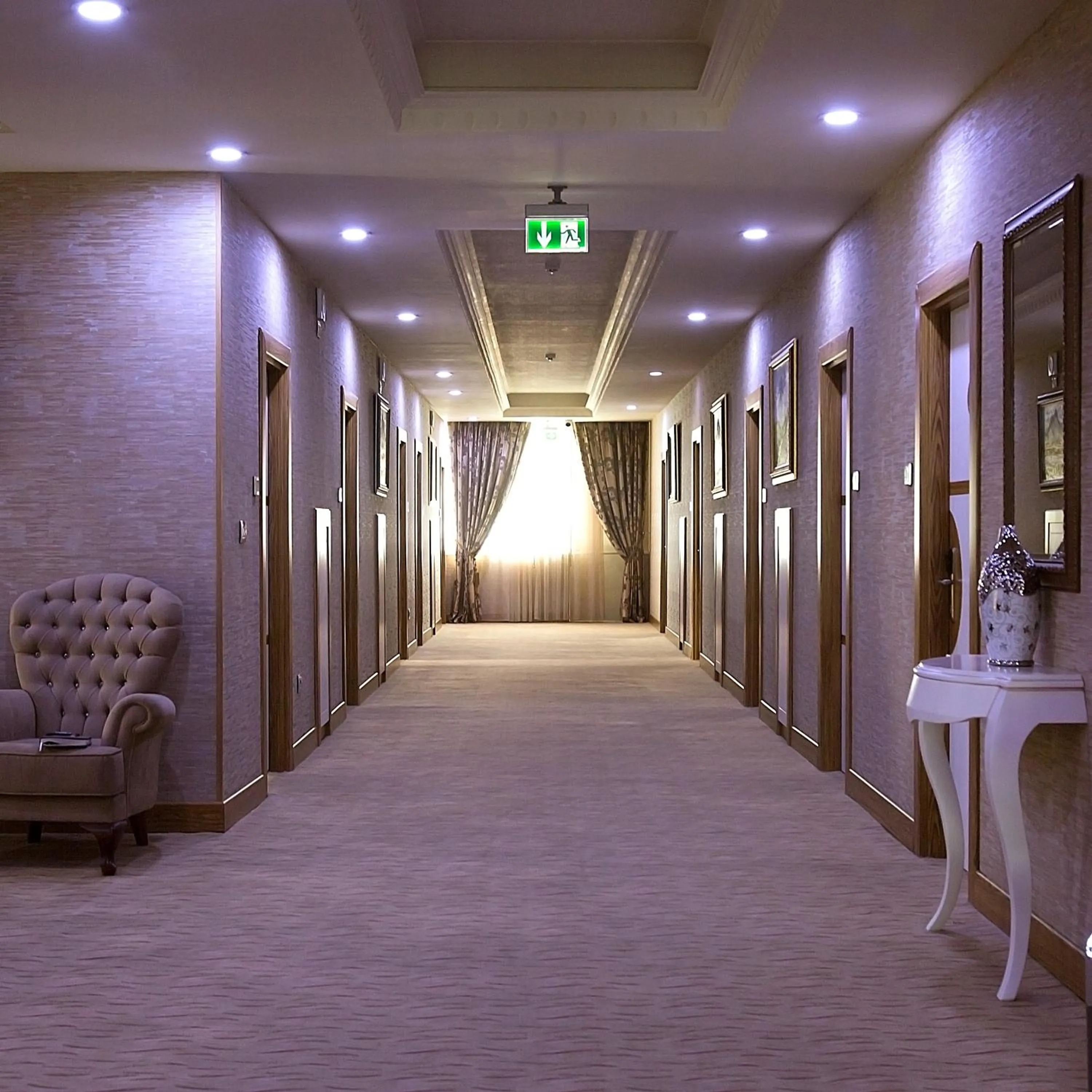 Seating area in Graaf Hotel