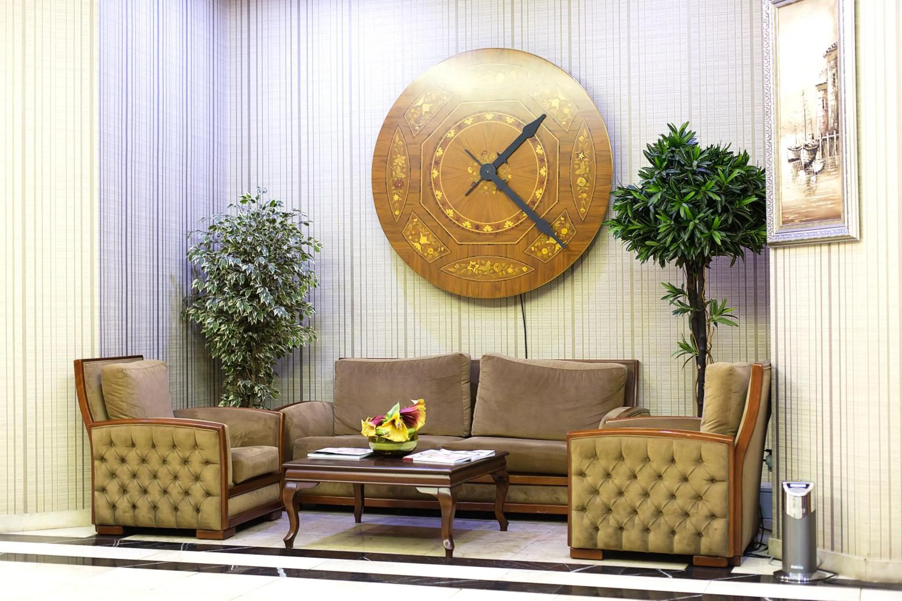 Seating area in Graaf Hotel