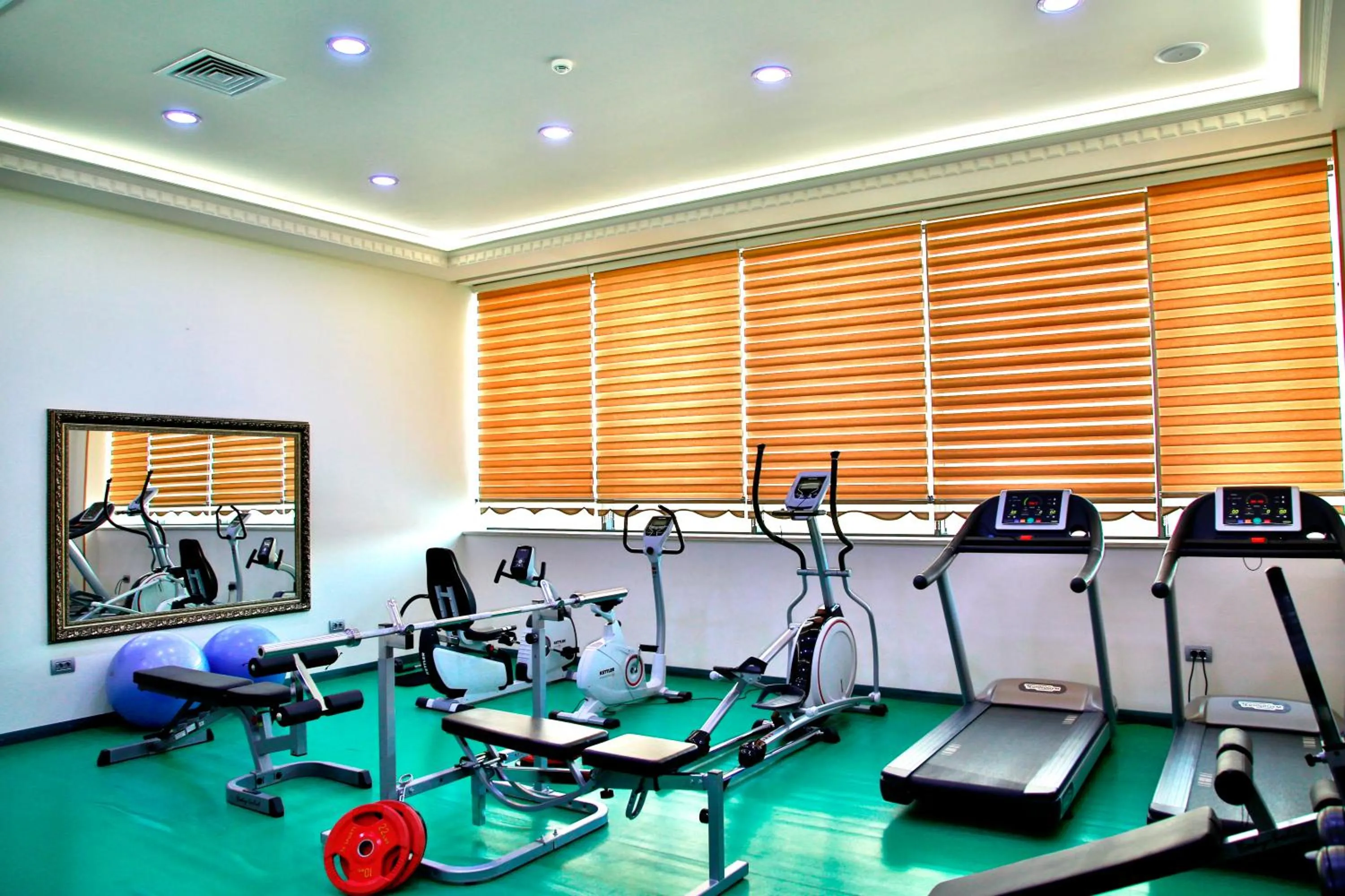 Fitness centre/facilities in Graaf Hotel