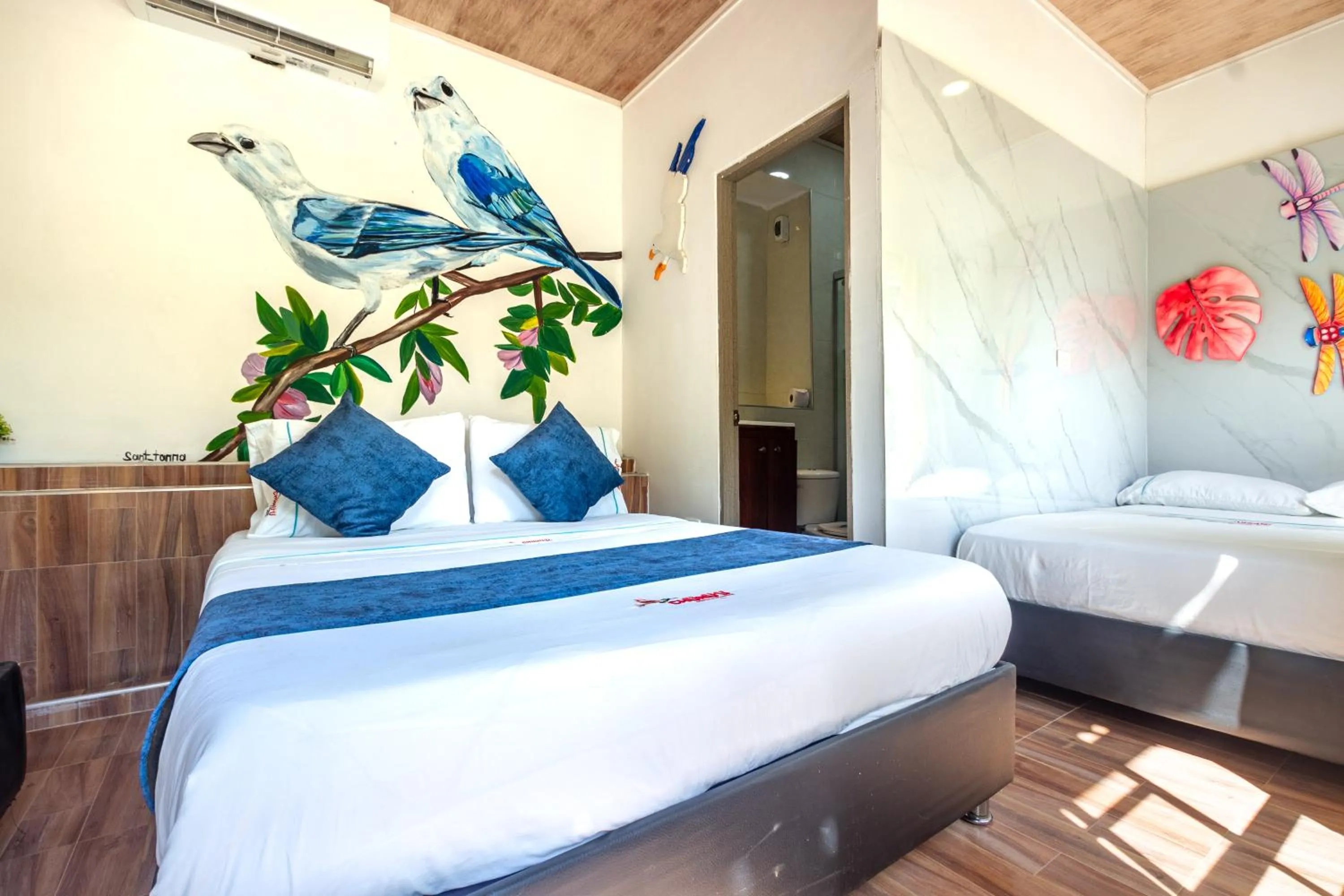 Bed in MINCA Chunuu - glamping - coworking MINCA