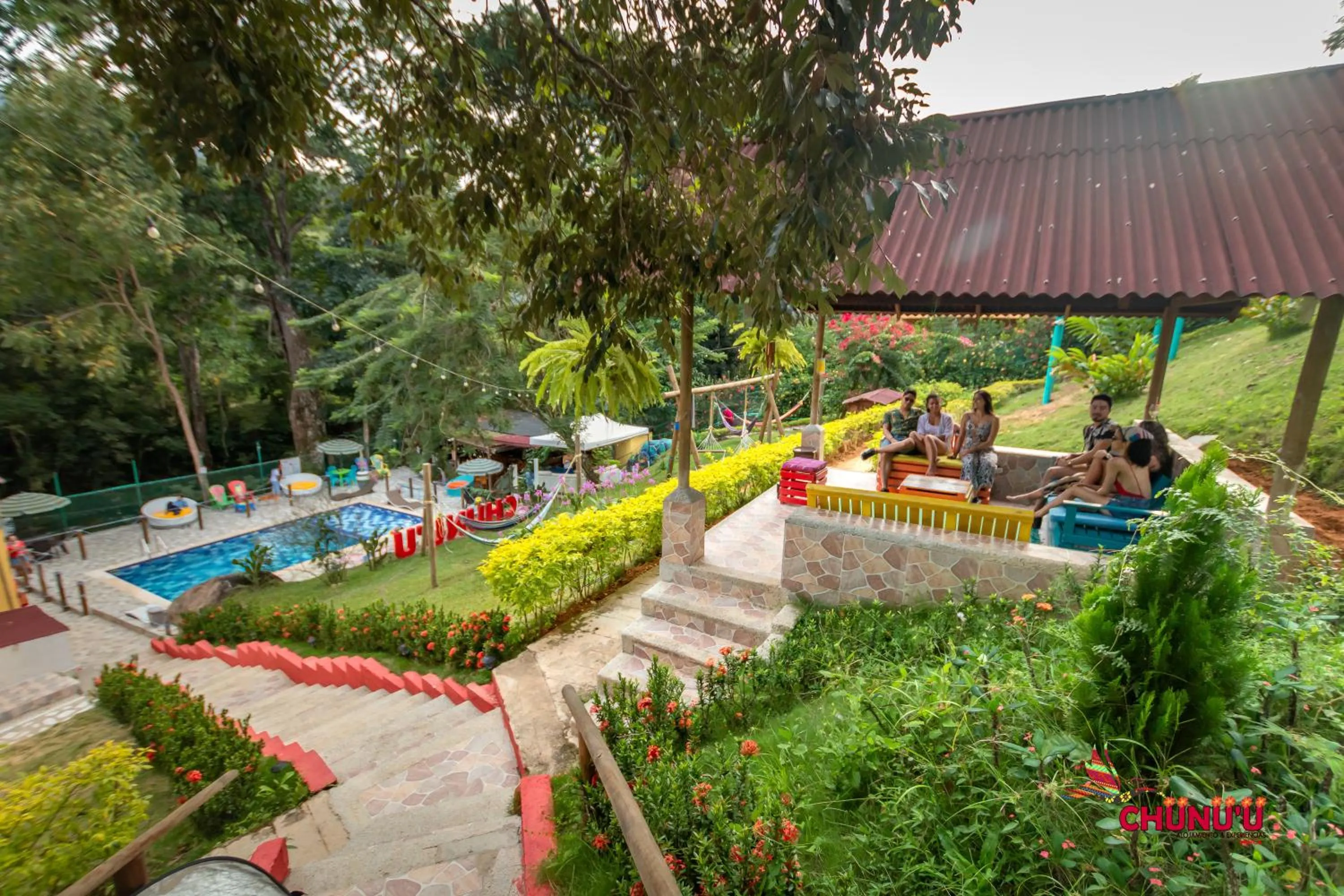 Garden in MINCA Chunuu - glamping - coworking MINCA