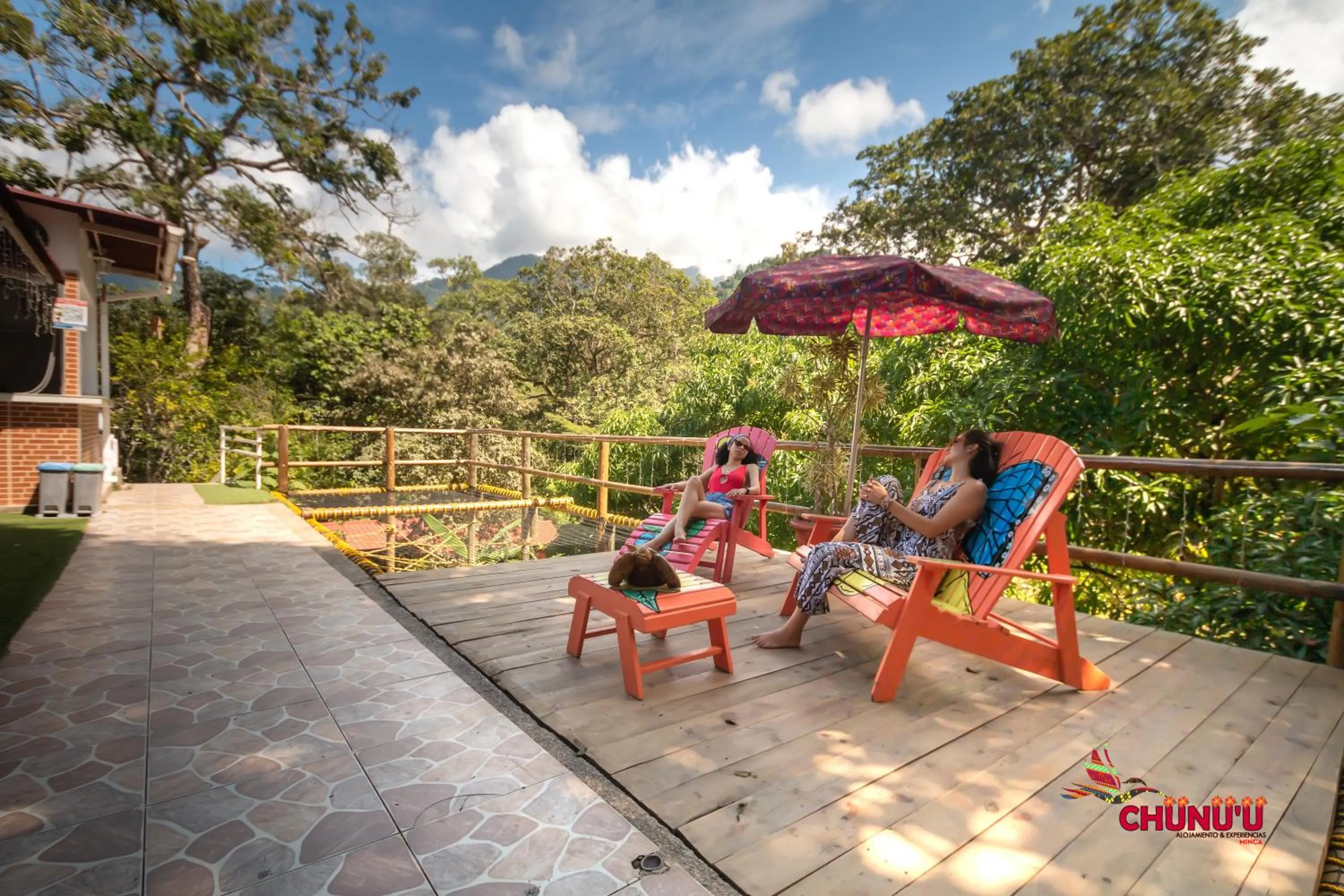 View (from property/room) in MINCA Chunuu - glamping - coworking MINCA