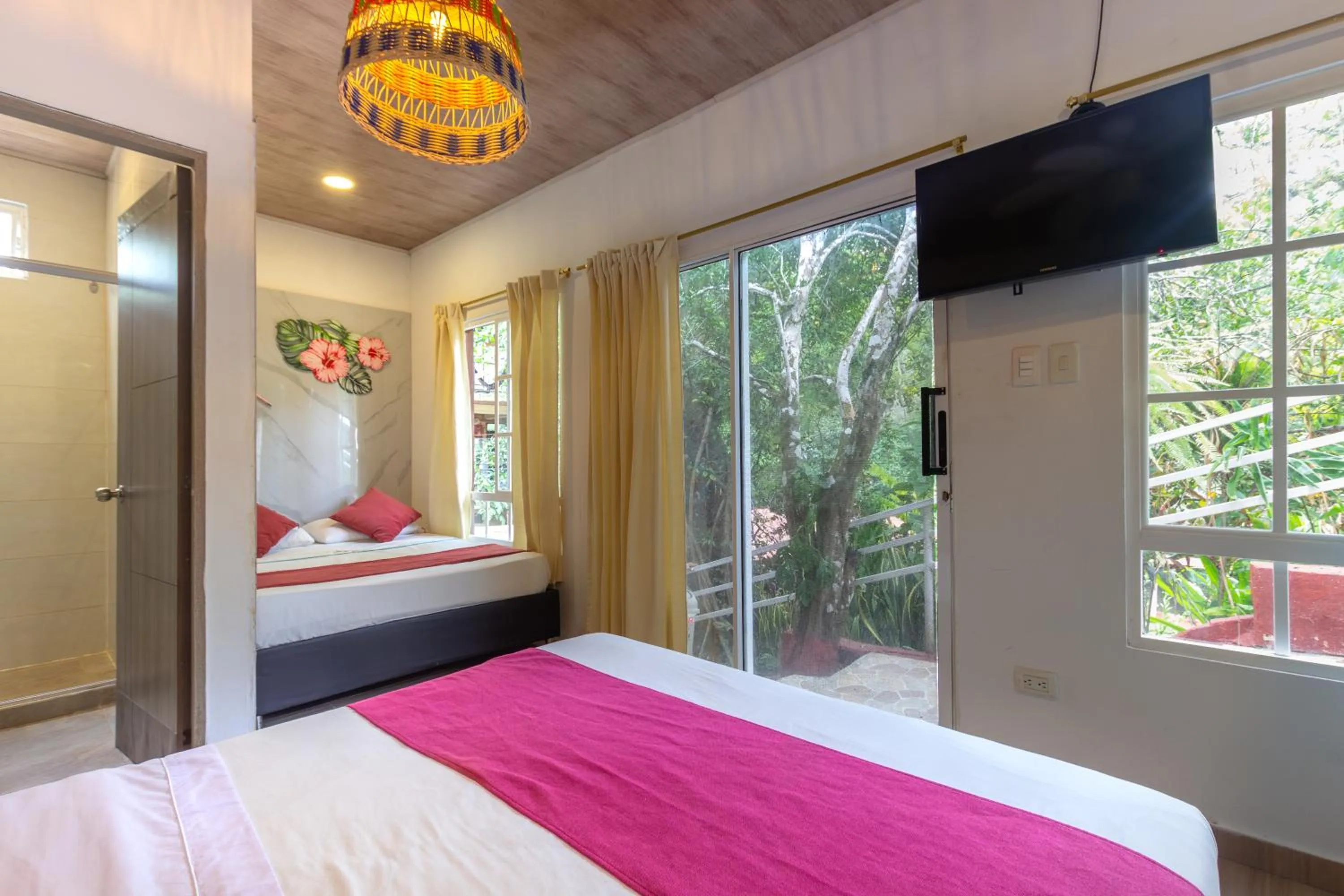 Bed in MINCA Chunuu - glamping - coworking MINCA