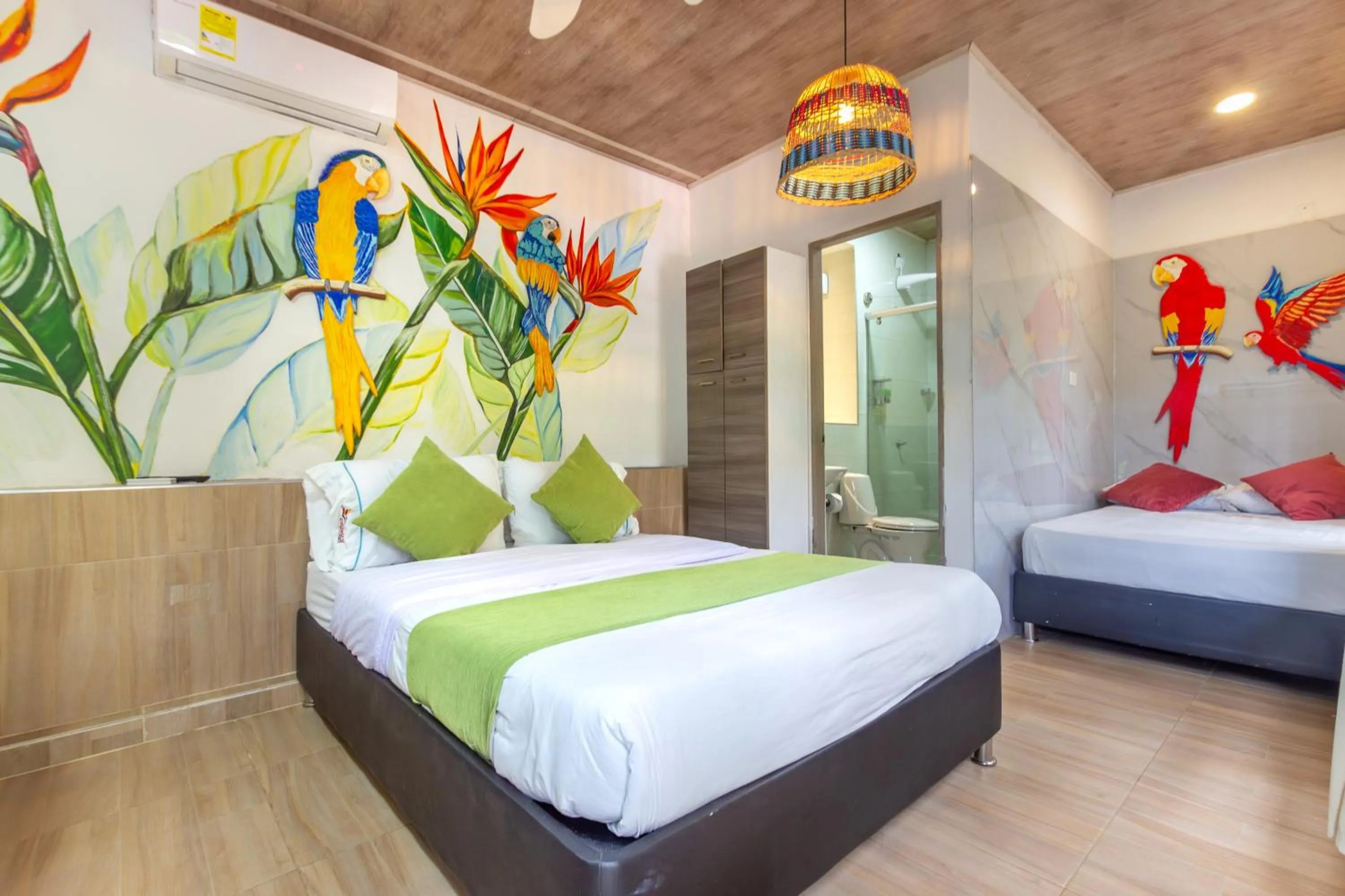 Bed in MINCA Chunuu - glamping - coworking MINCA