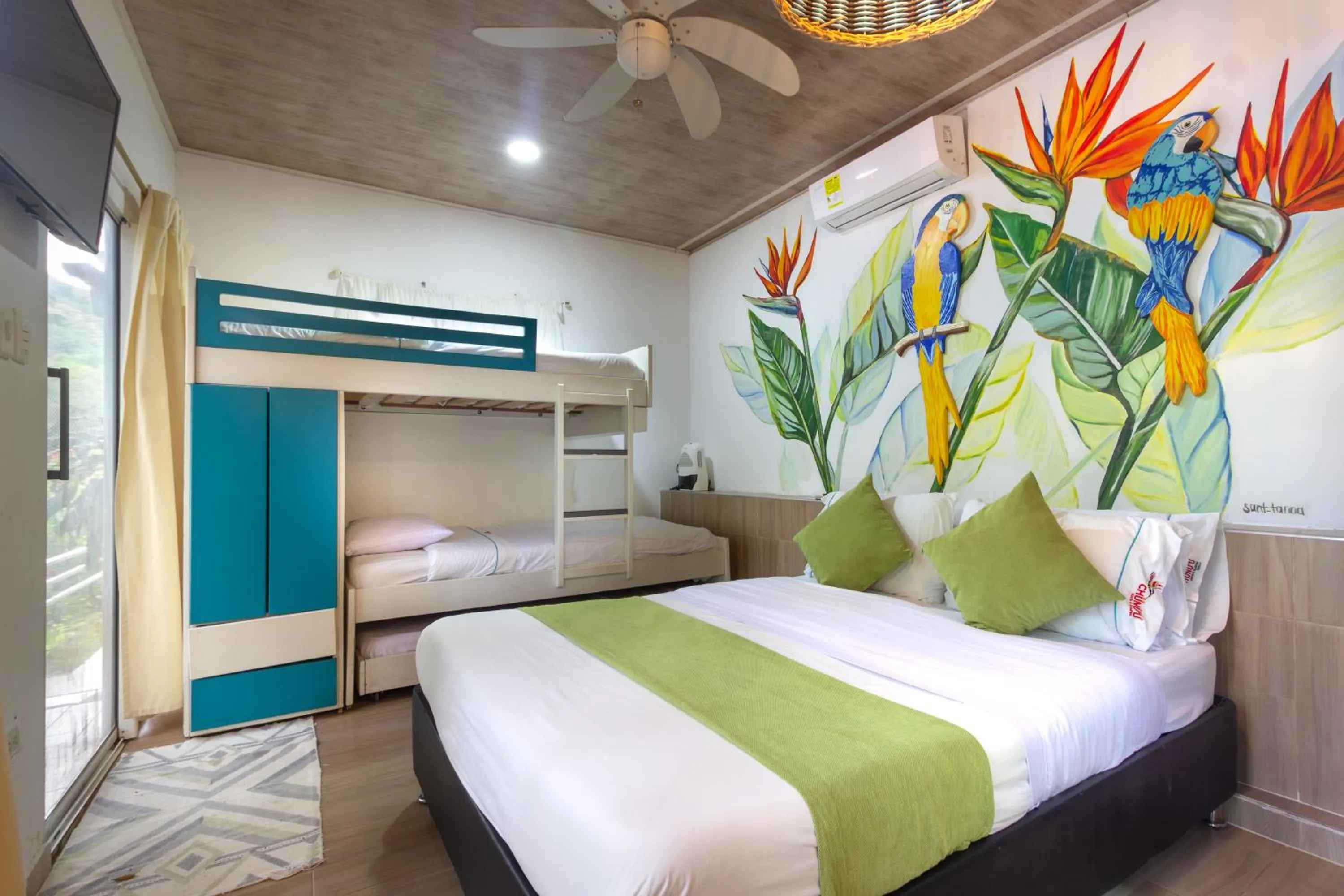 Bed in MINCA Chunuu - glamping - coworking MINCA