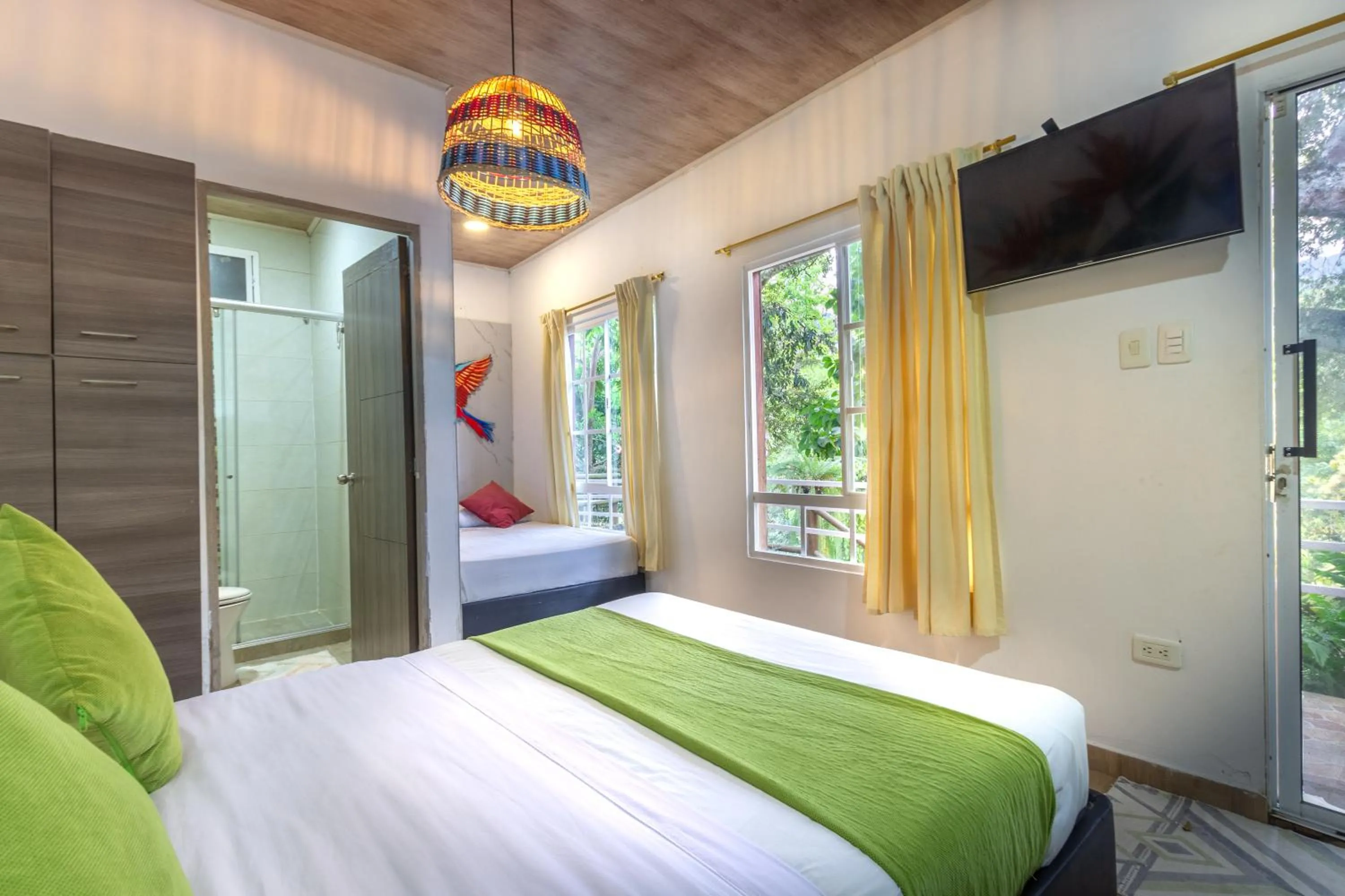 Bed in MINCA Chunuu - glamping - coworking MINCA