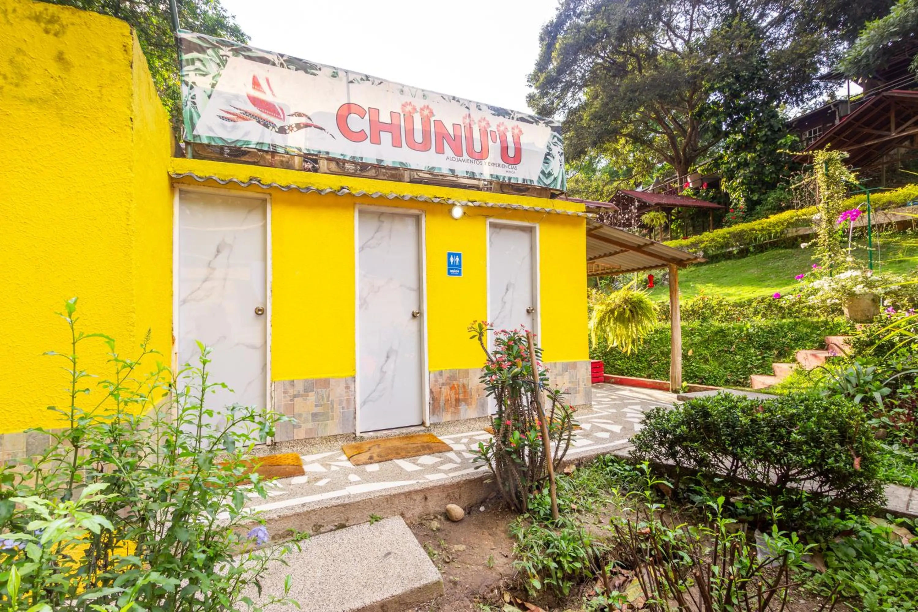 Bathroom in MINCA Chunuu - glamping - coworking MINCA