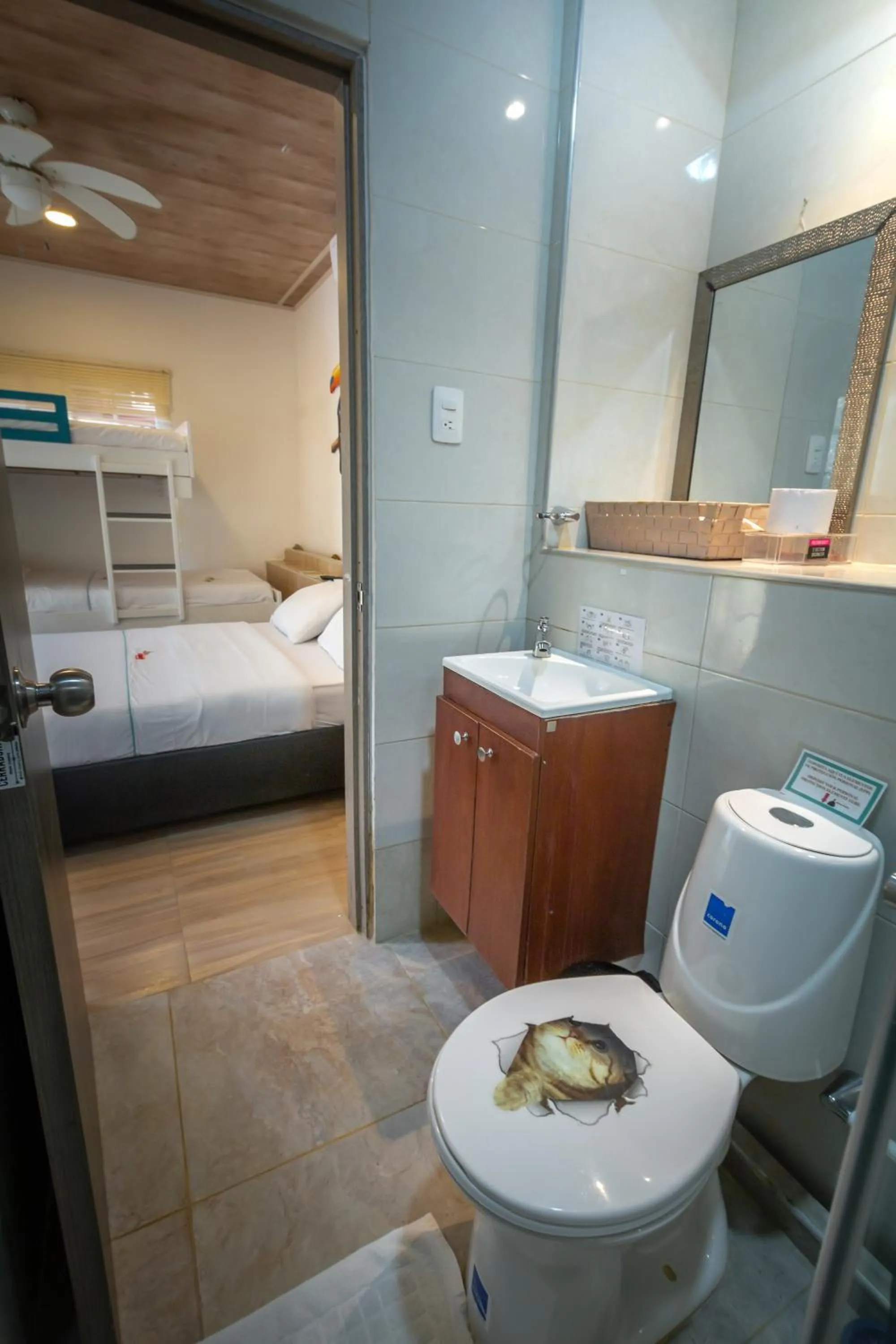 Shower, Bed in MINCA Chunuu - glamping - coworking MINCA