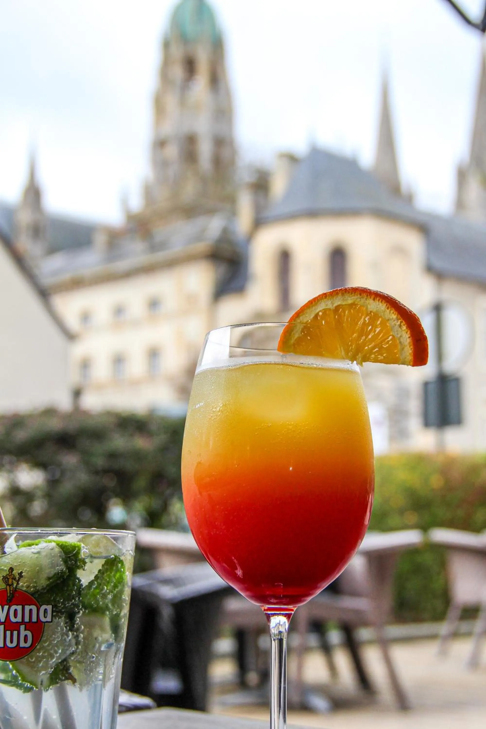 Patio in Hotel Reine Mathilde