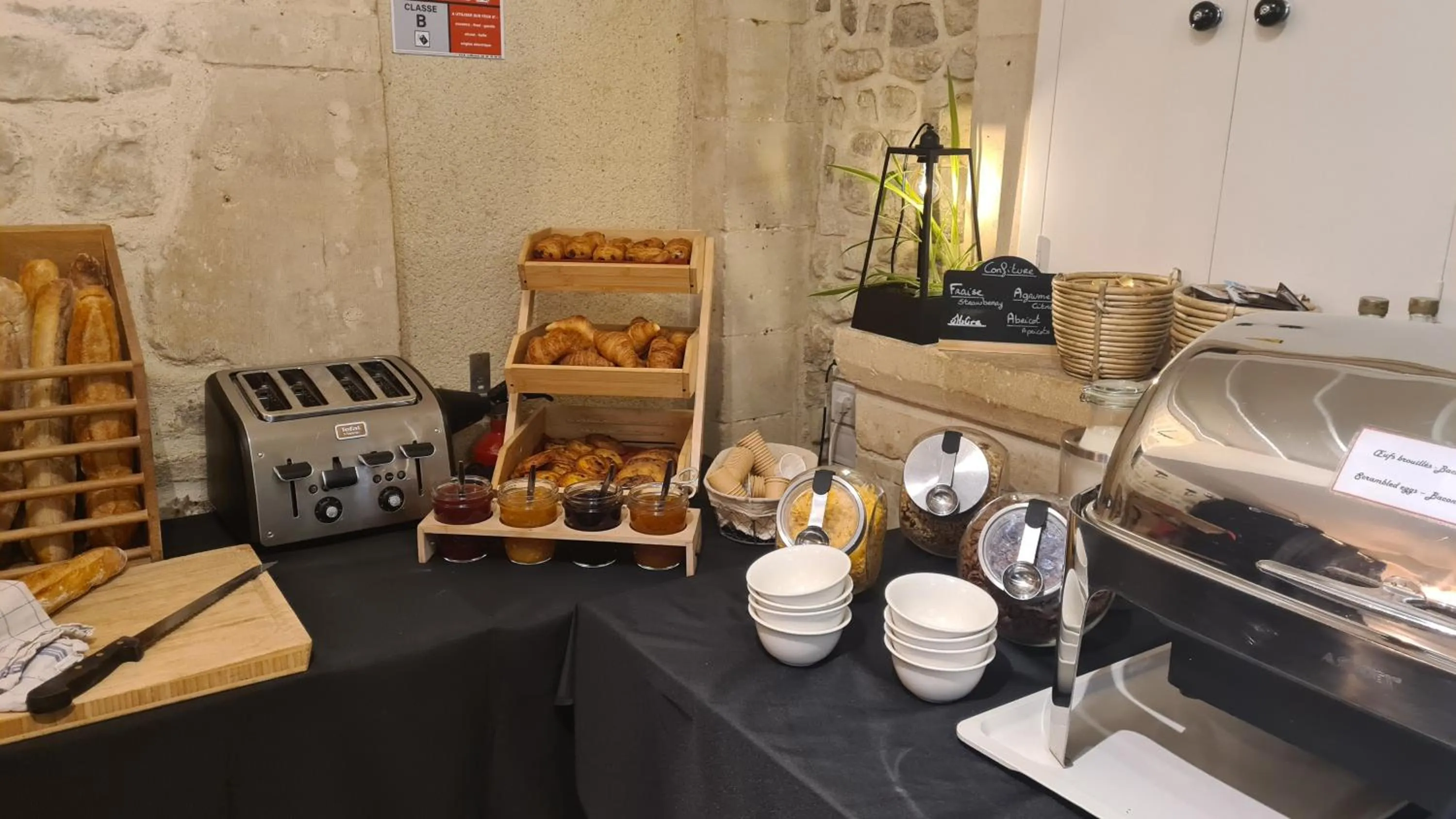 Food in Hotel Reine Mathilde