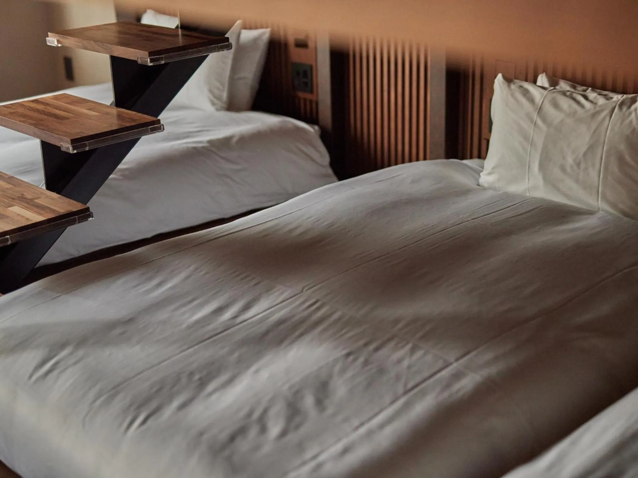 Bed in LIBER HOTEL Osaka