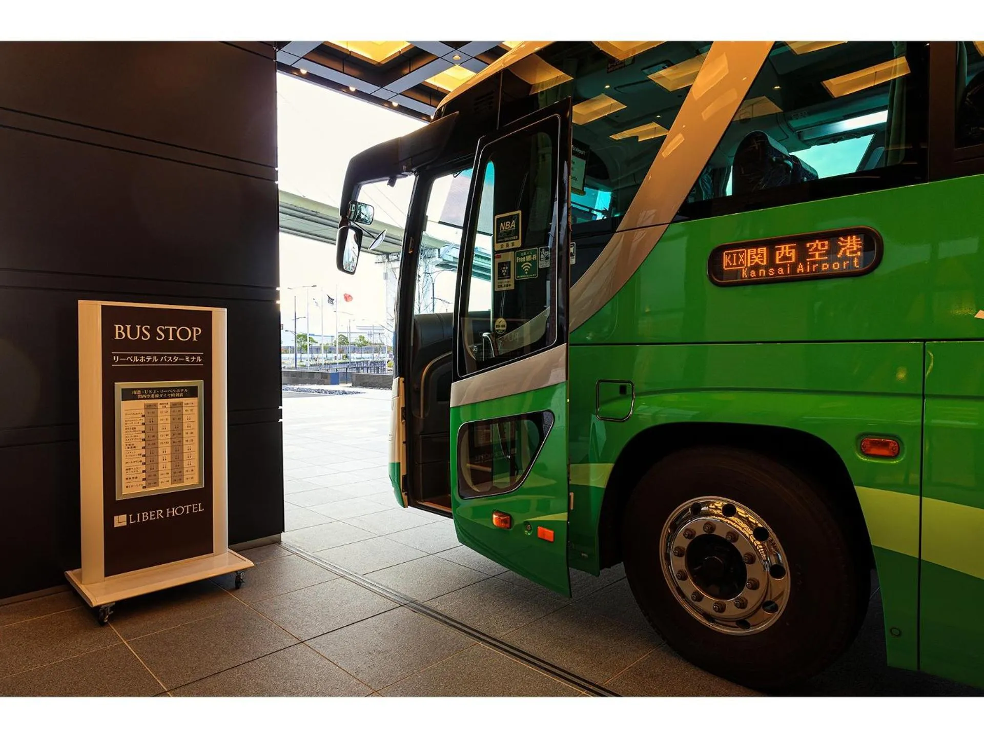 Area and facilities in LIBER HOTEL Osaka