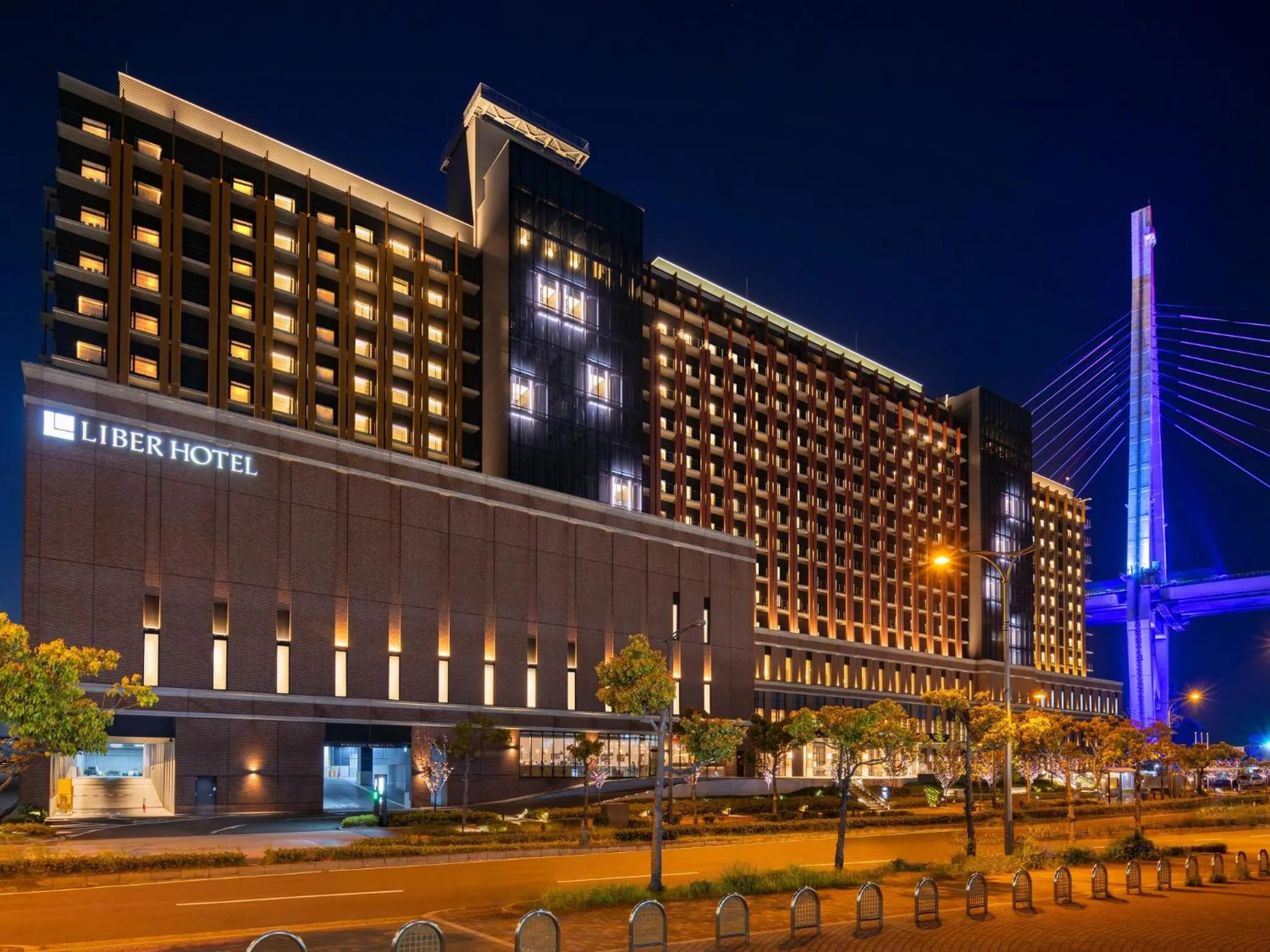 Property building in LIBER HOTEL Osaka