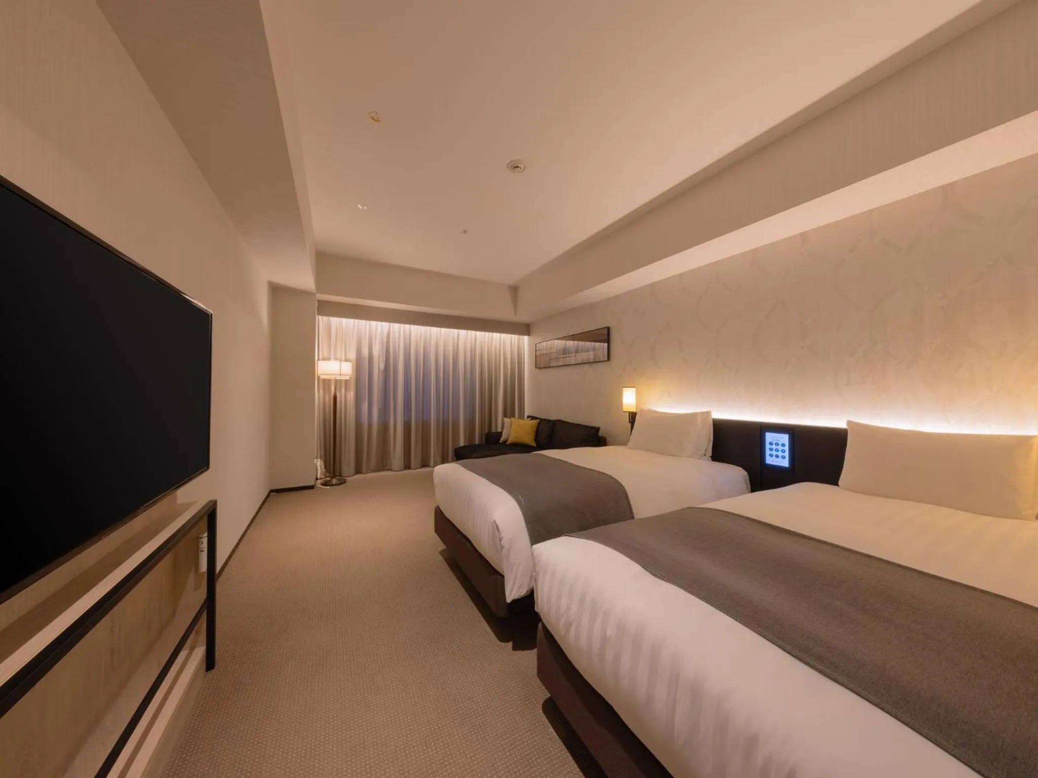 Photo of the whole room, Bed in LIBER HOTEL Osaka