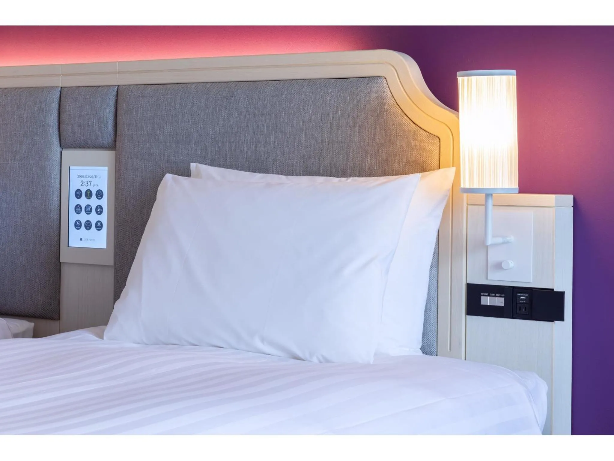 Bed in LIBER HOTEL Osaka