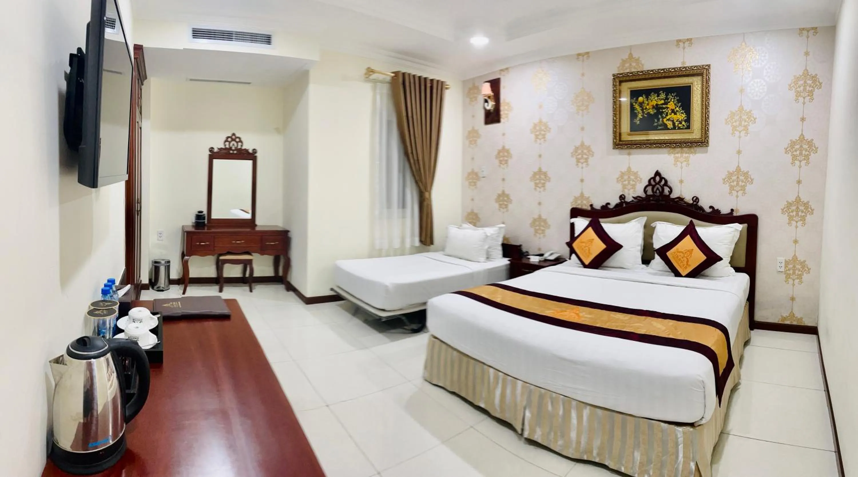 Bed in Air Star Hotel