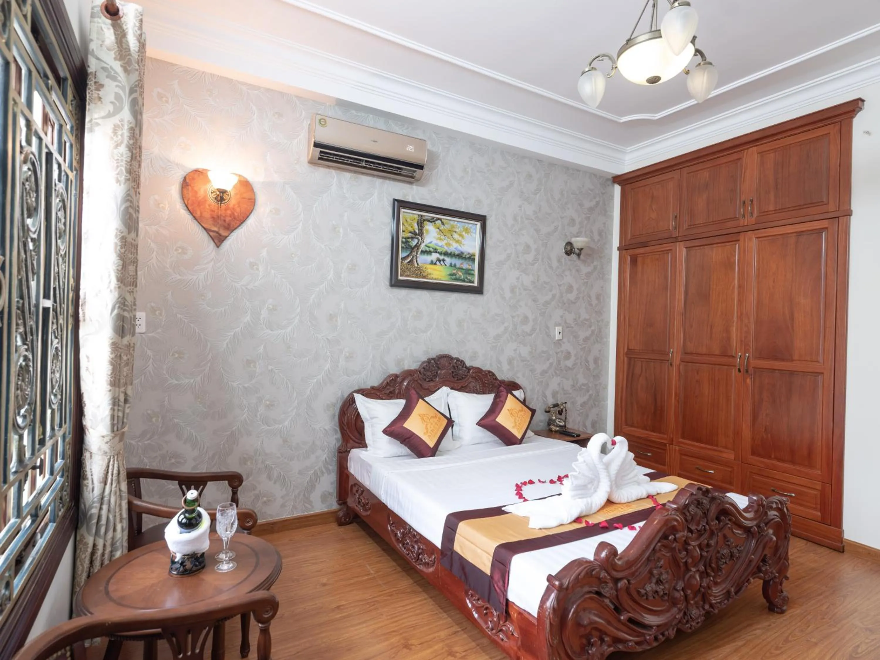 Bed in Air Star Hotel