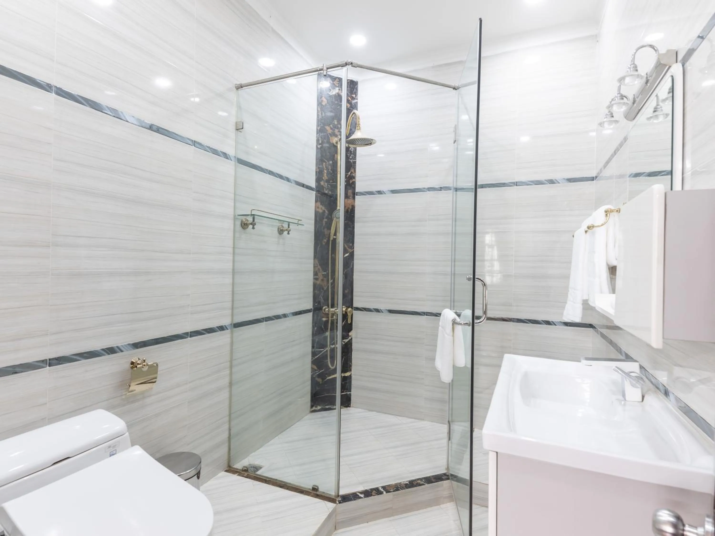 Shower in Air Star Hotel