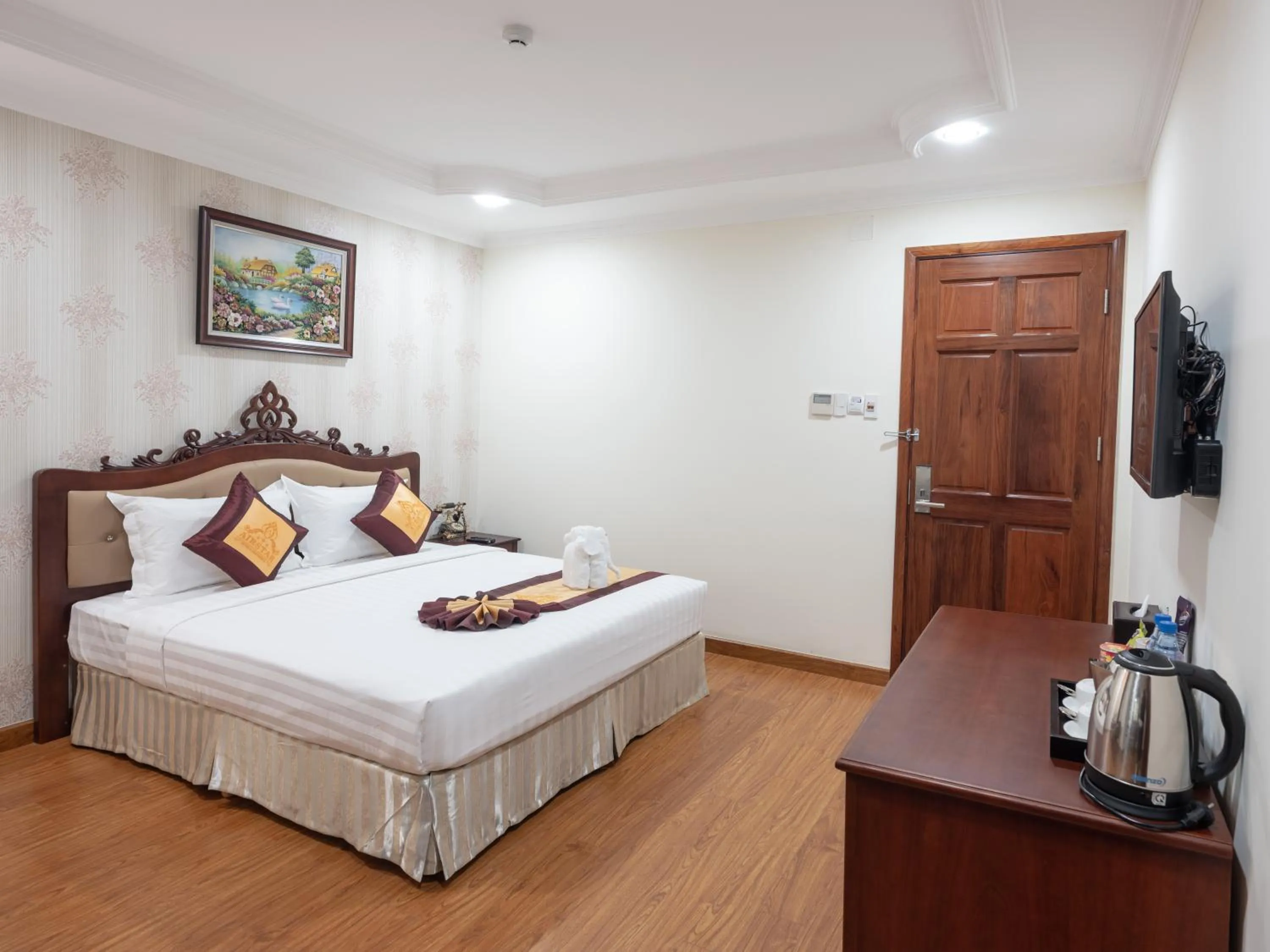 Bed in Air Star Hotel