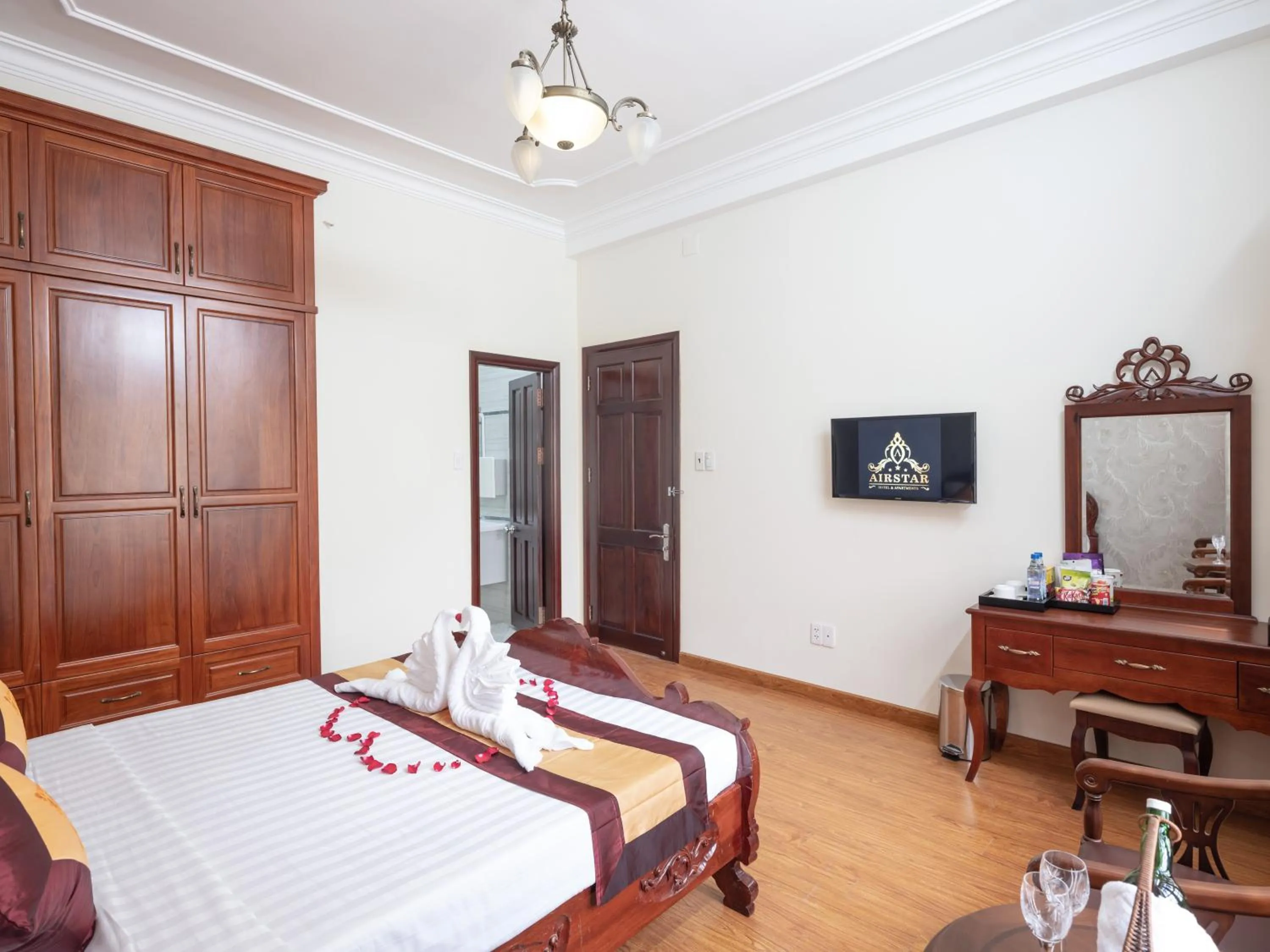 Bed in Air Star Hotel