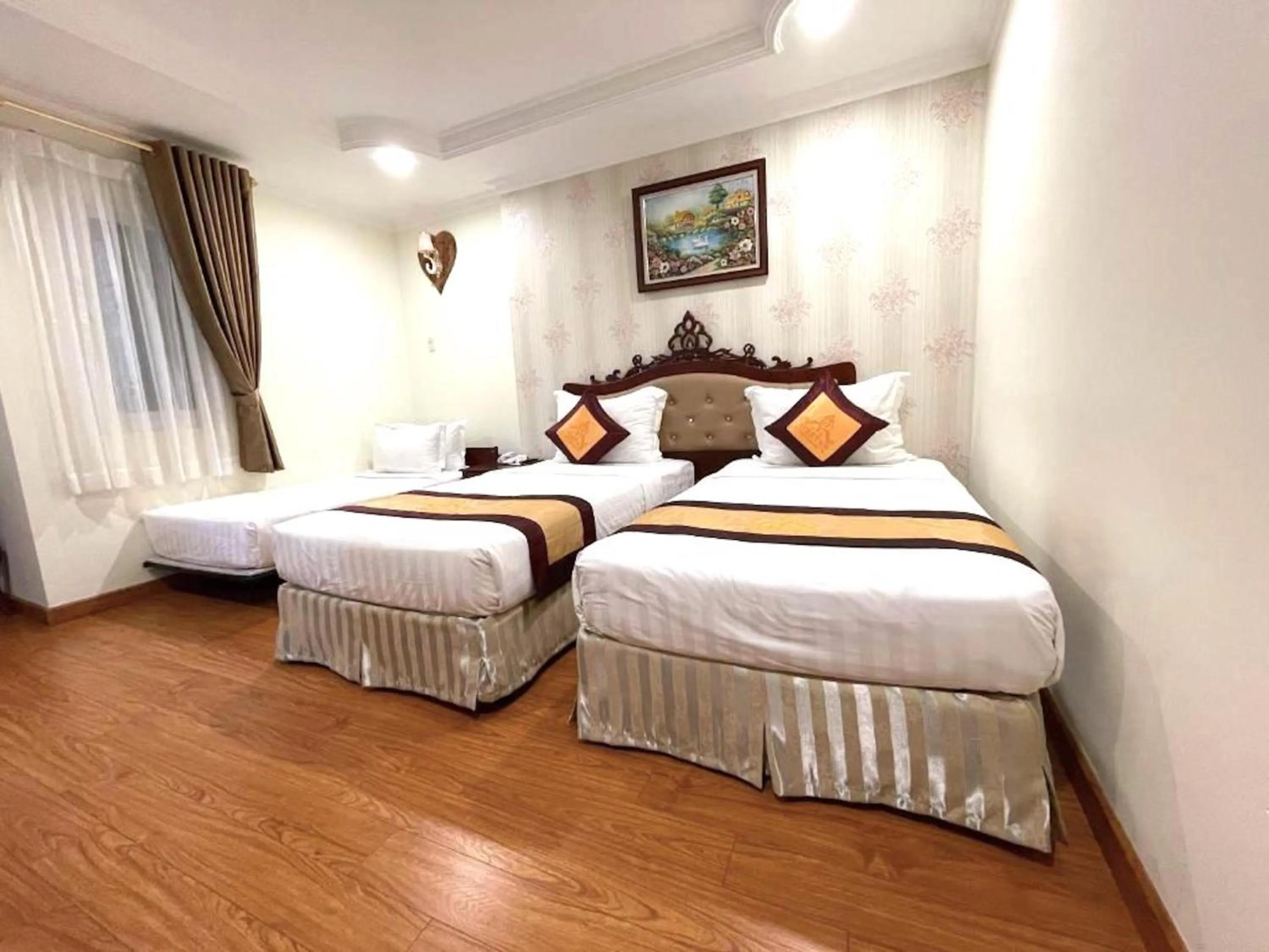 Bed in Air Star Hotel