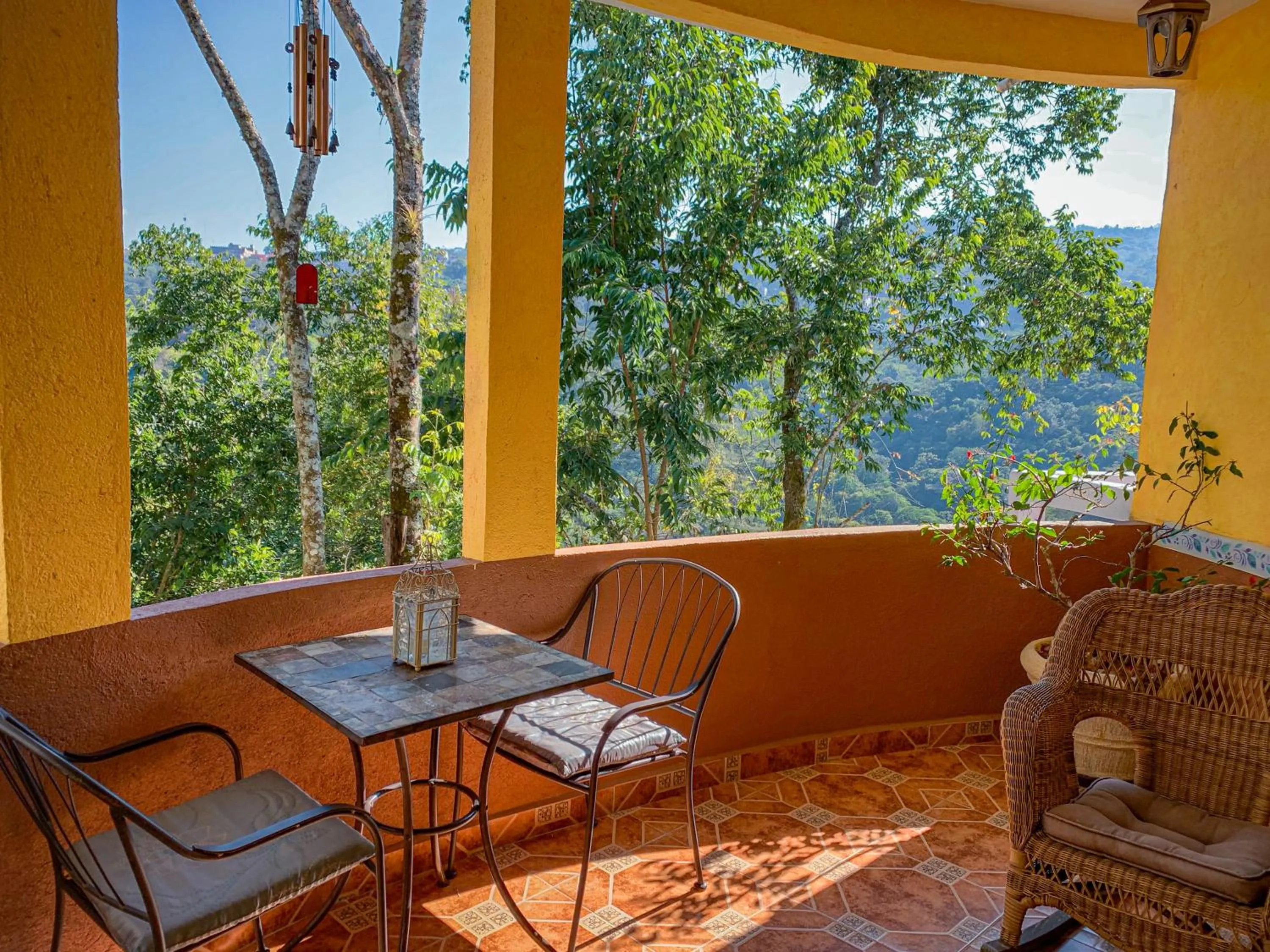 Balcony/Terrace in Hotel Paraíso Encantado