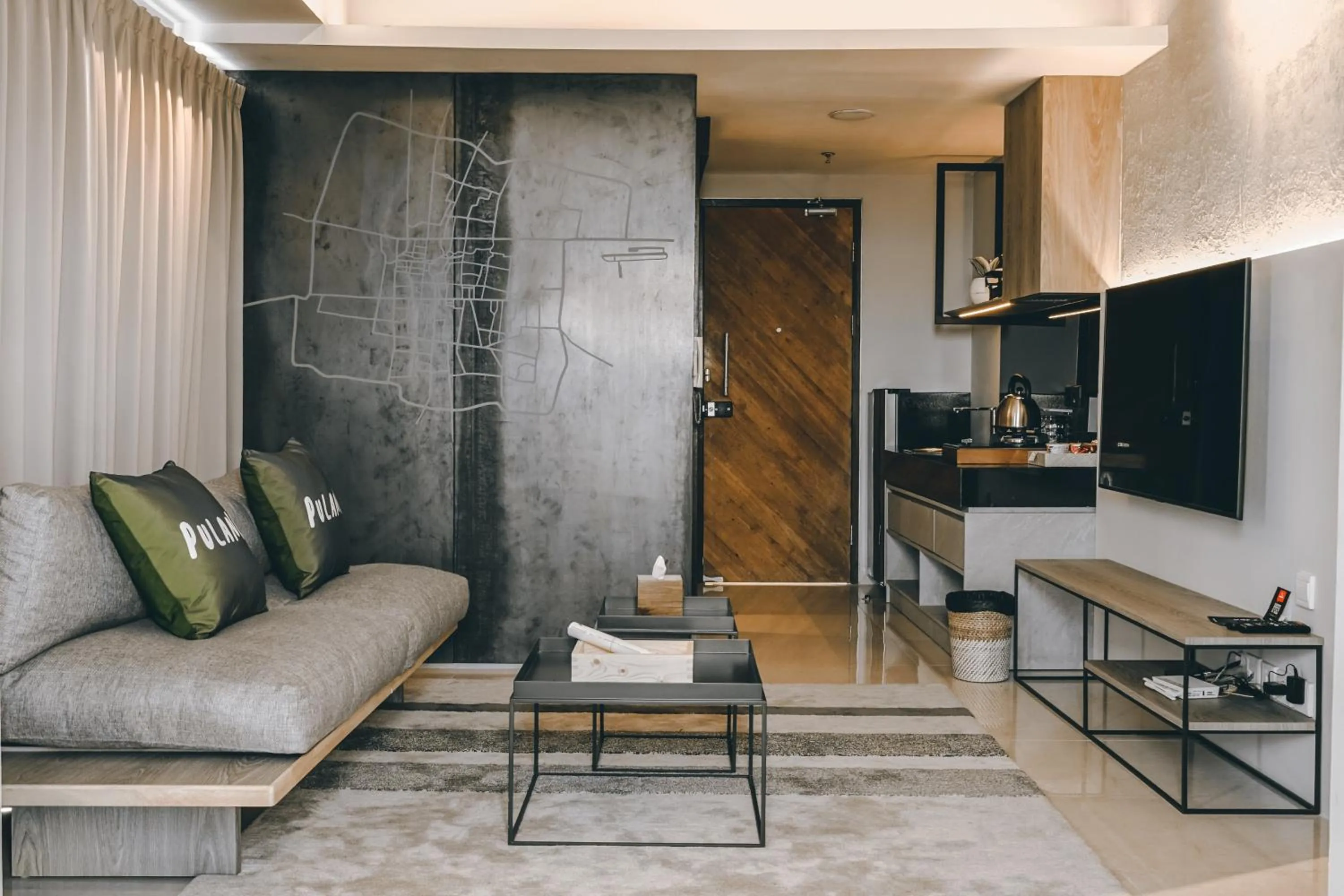 Kitchen or kitchenette in PULANG ke UTTARA