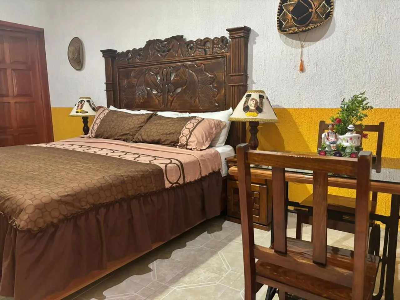 Bed in Casa Palagui Colonial