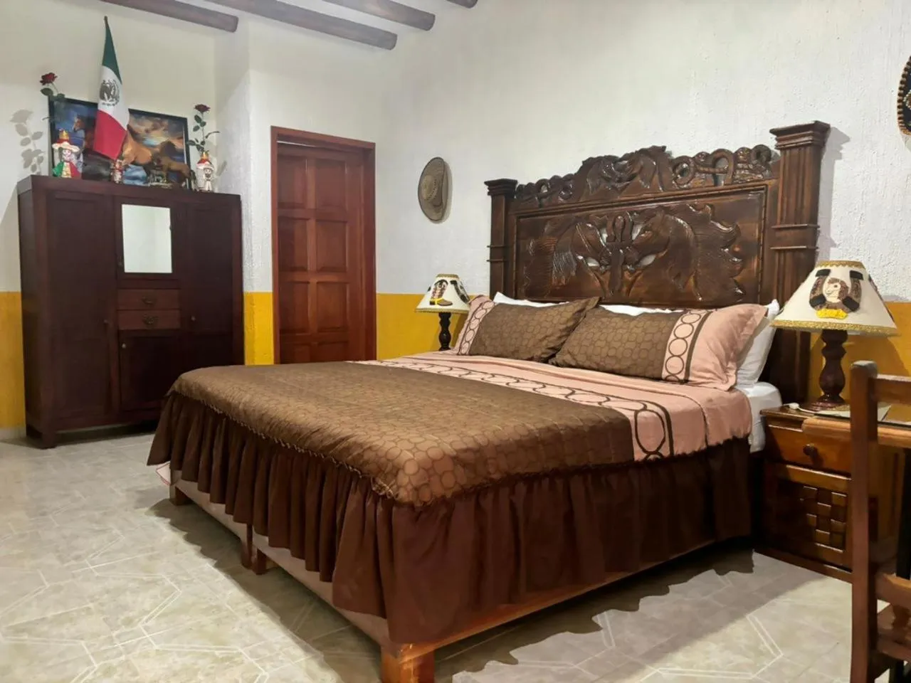 Bed in Casa Palagui Colonial