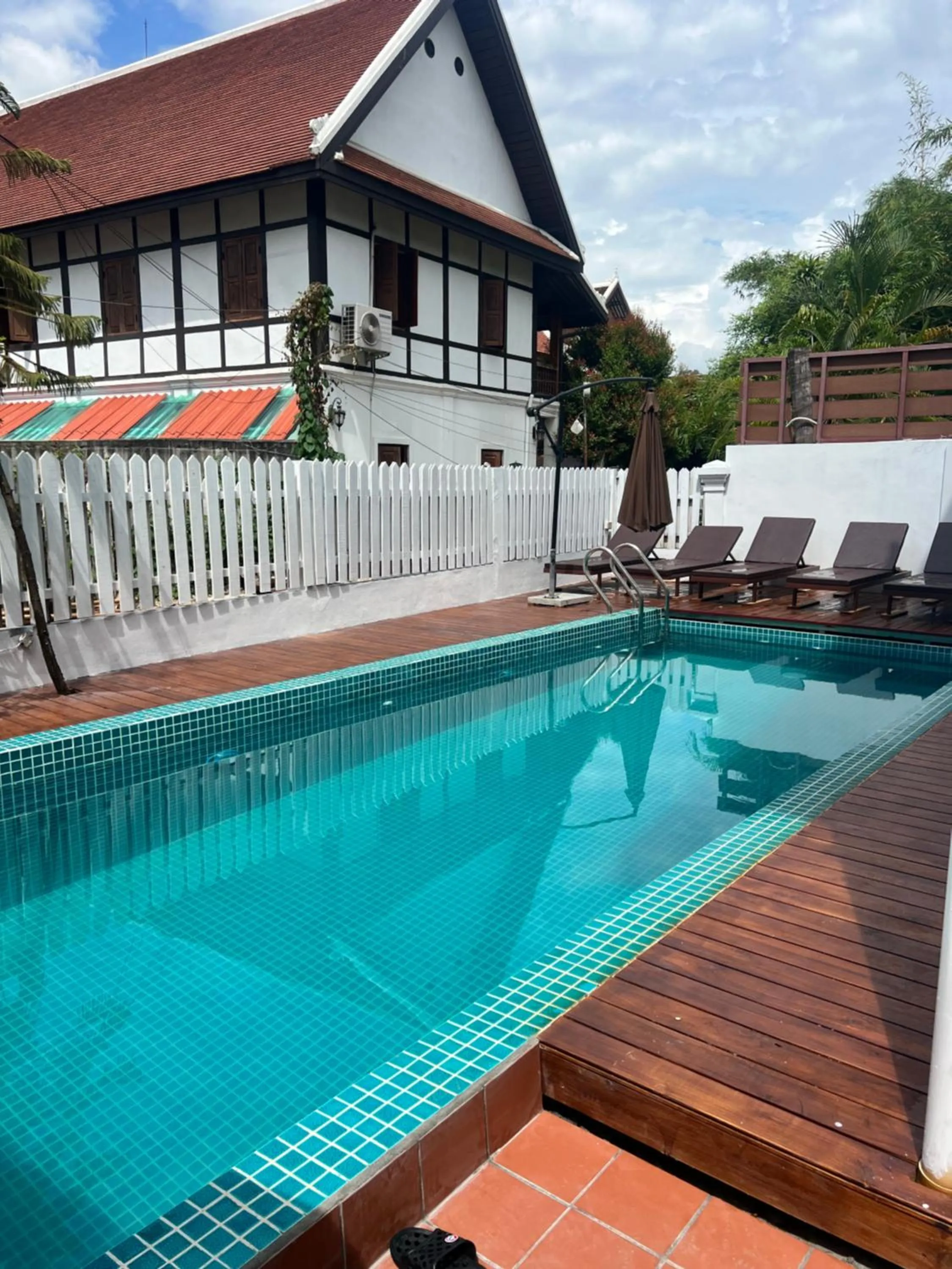 Swimming pool in Queens House