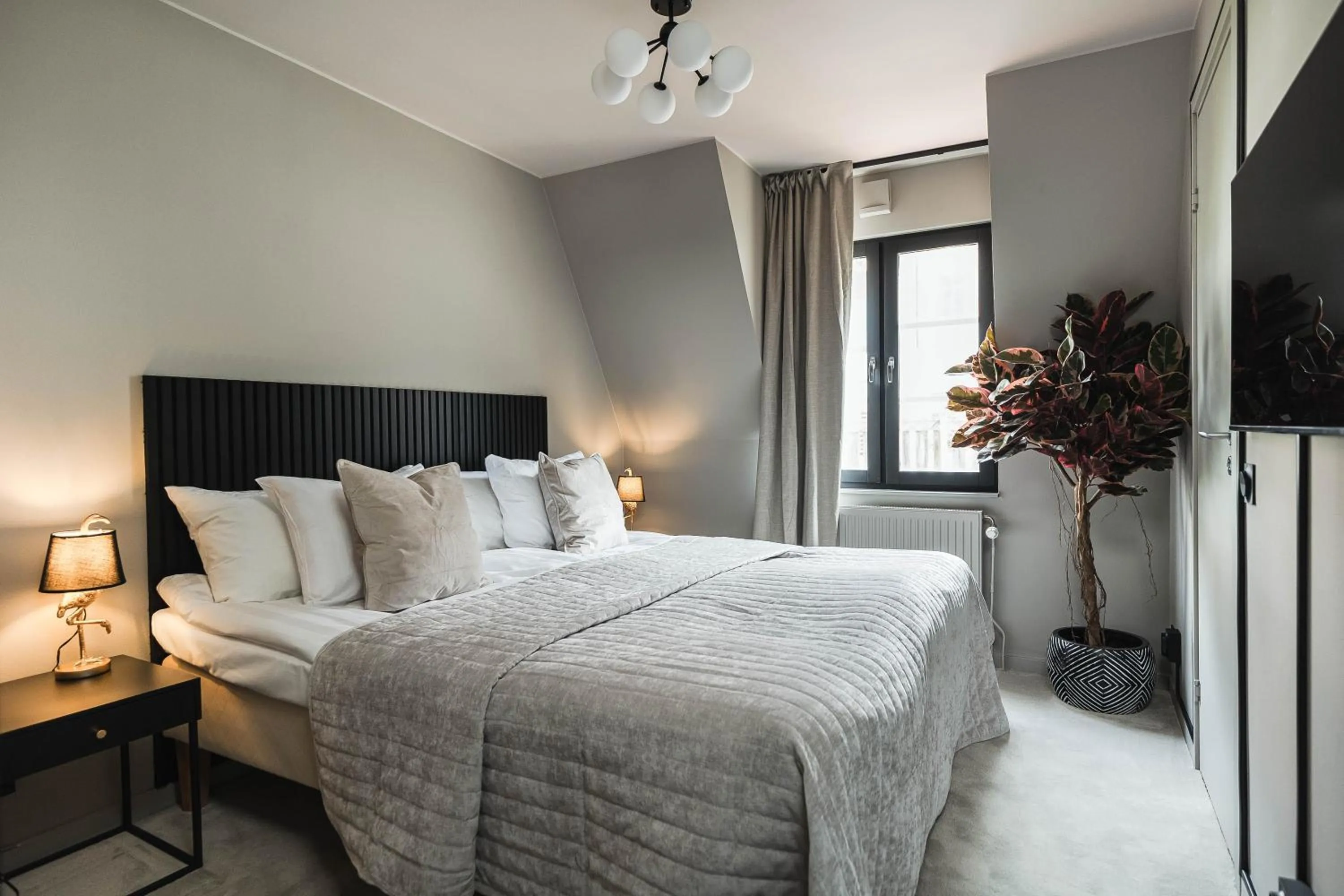 Bed in Villa Gutebagge Hotell