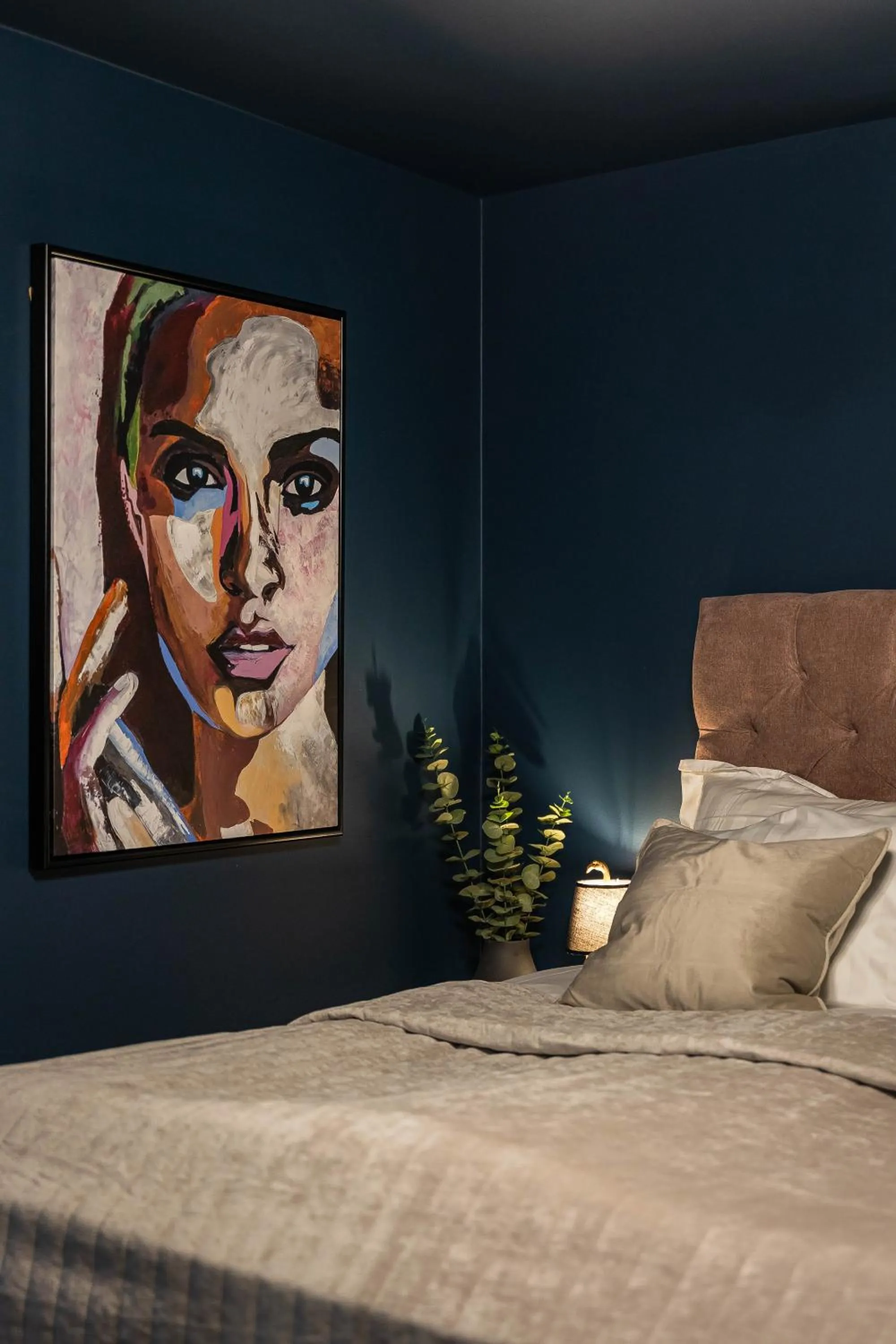 Bed in Villa Gutebagge Hotell