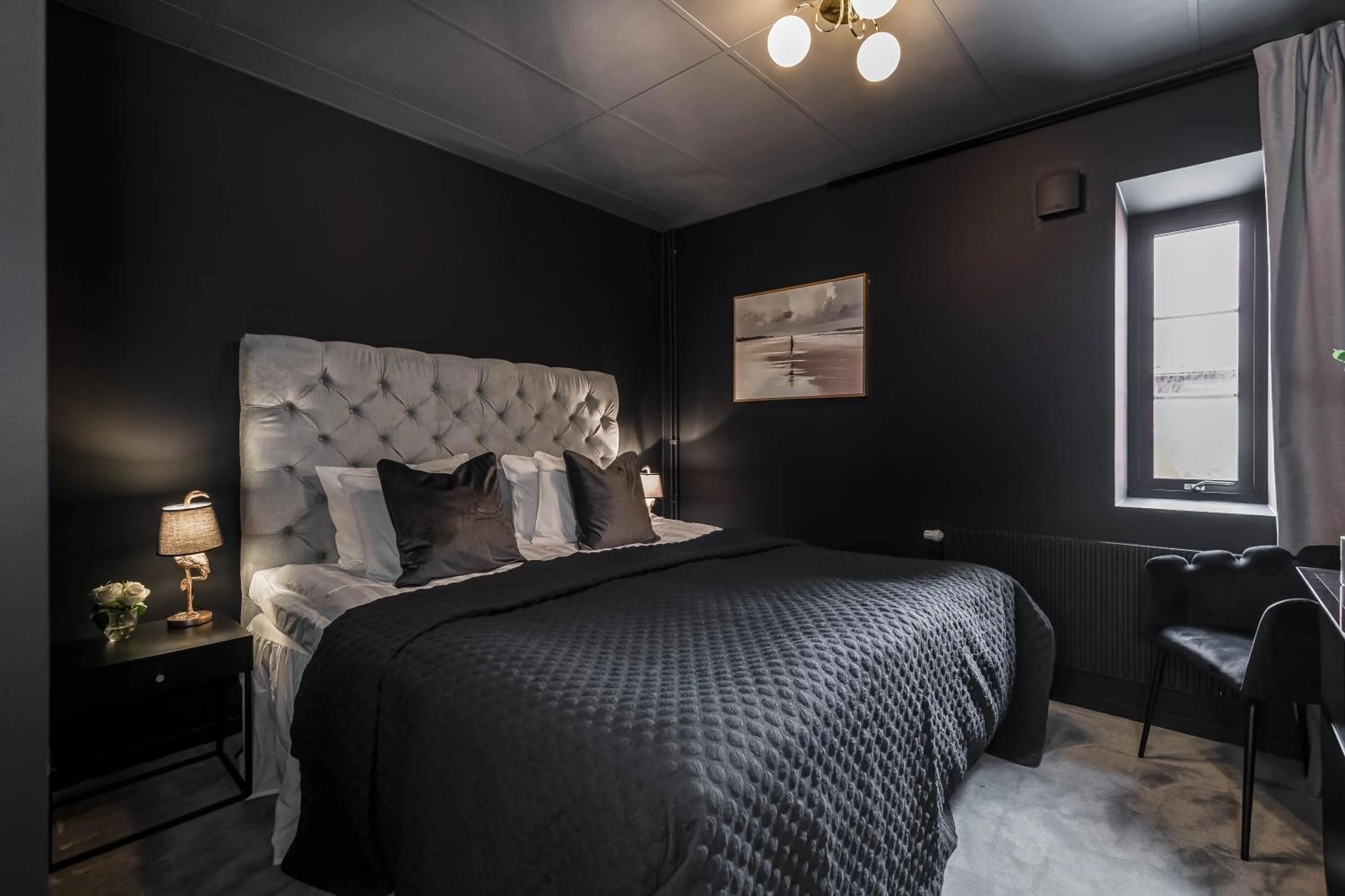 Bed in Villa Gutebagge Hotell