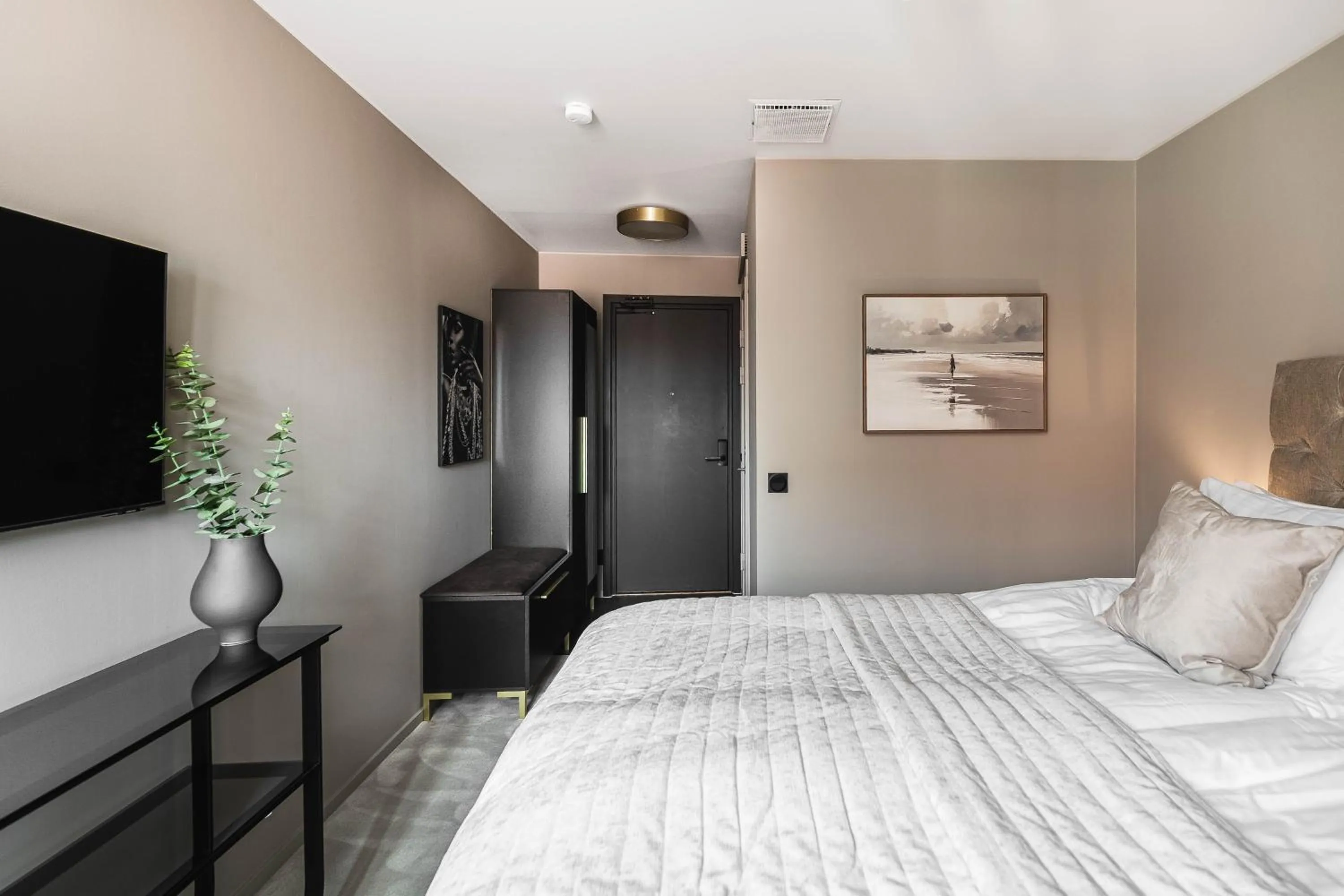 Bed in Villa Gutebagge Hotell