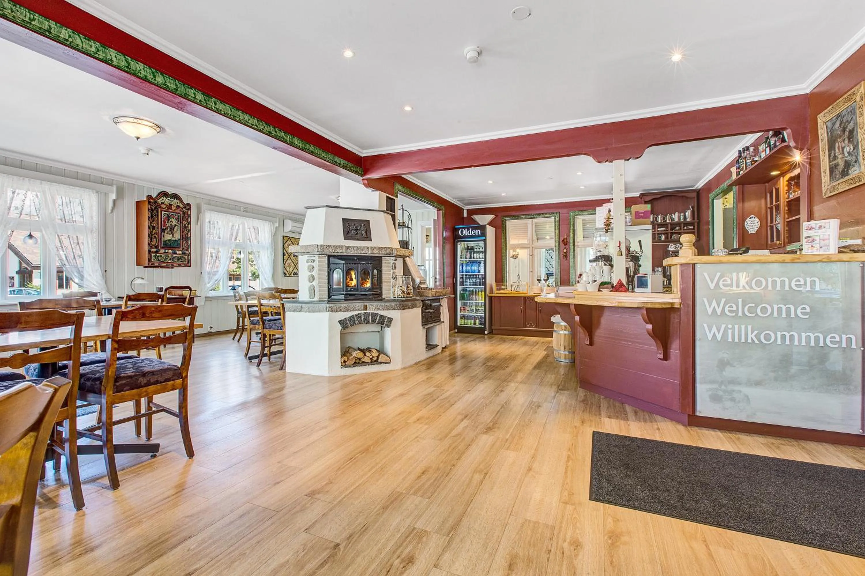 Lounge or bar in Vik Pensjonat