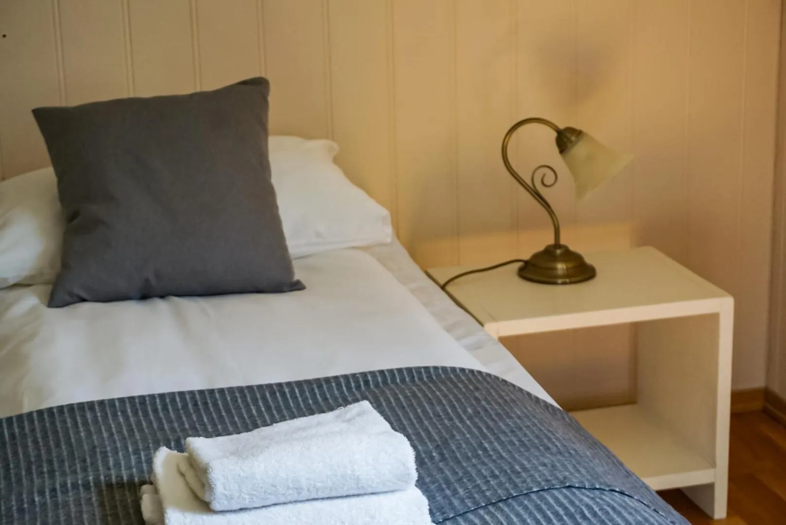 Bed in Vik Pensjonat