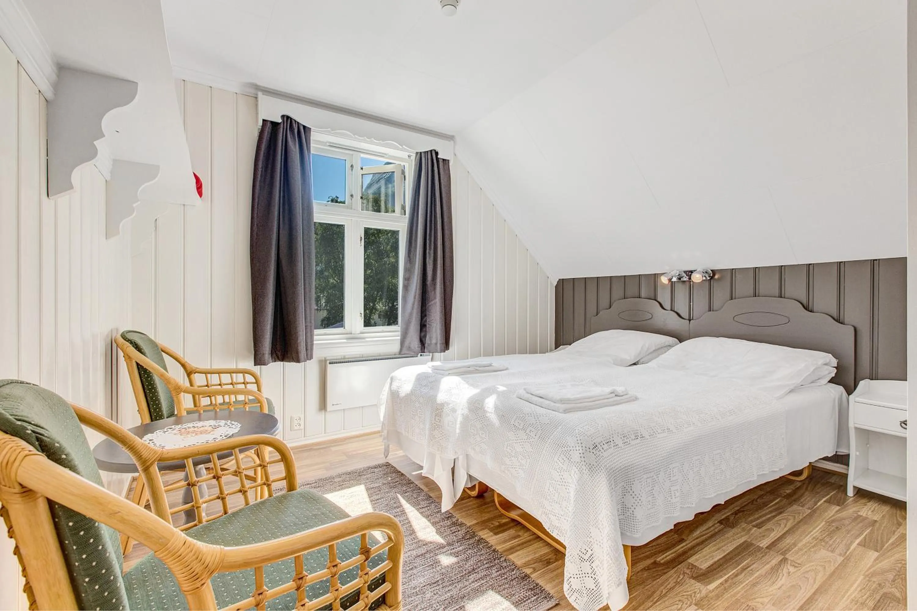 Bed in Vik Pensjonat