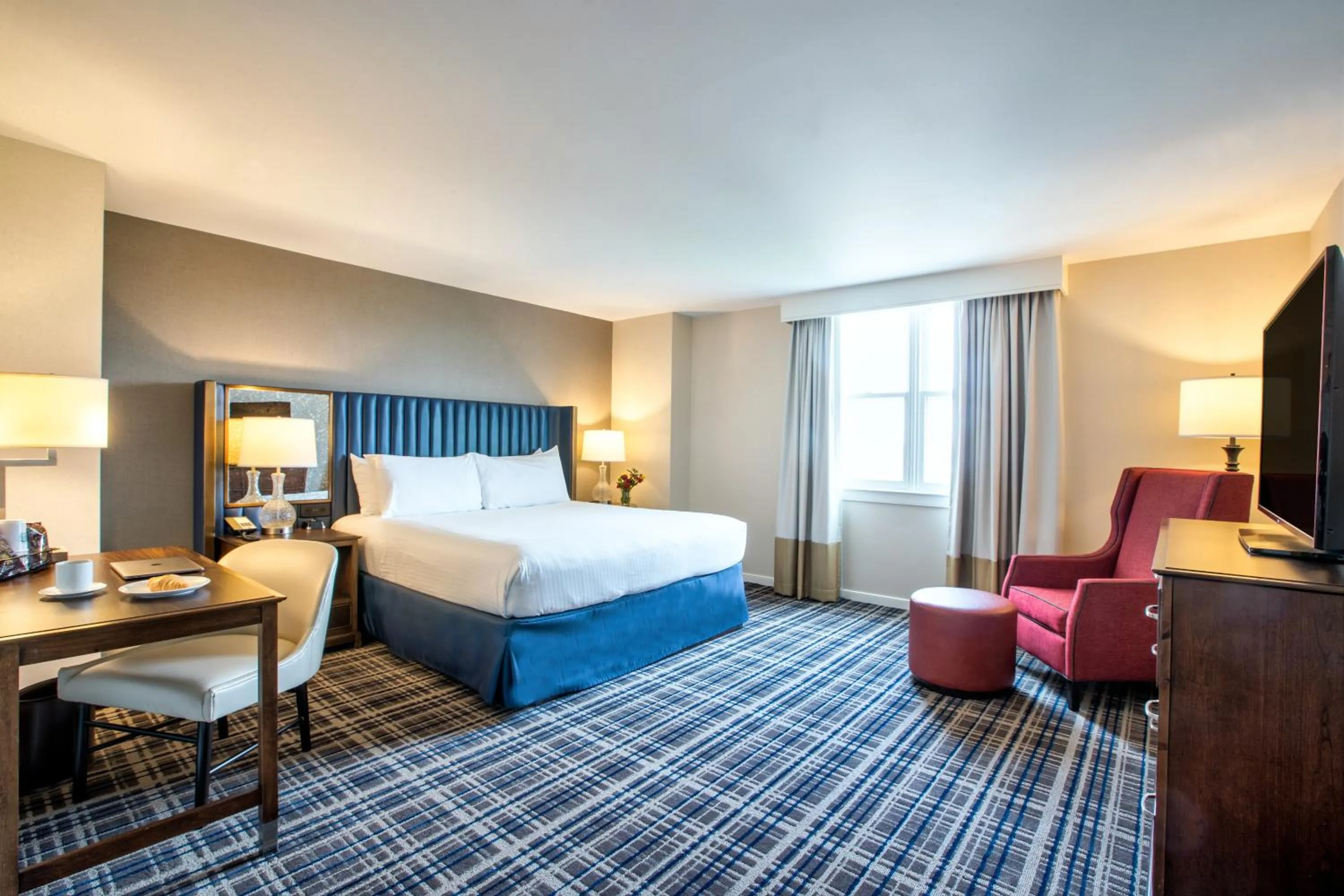 Bedroom, Bed in Hotel Gettysburg